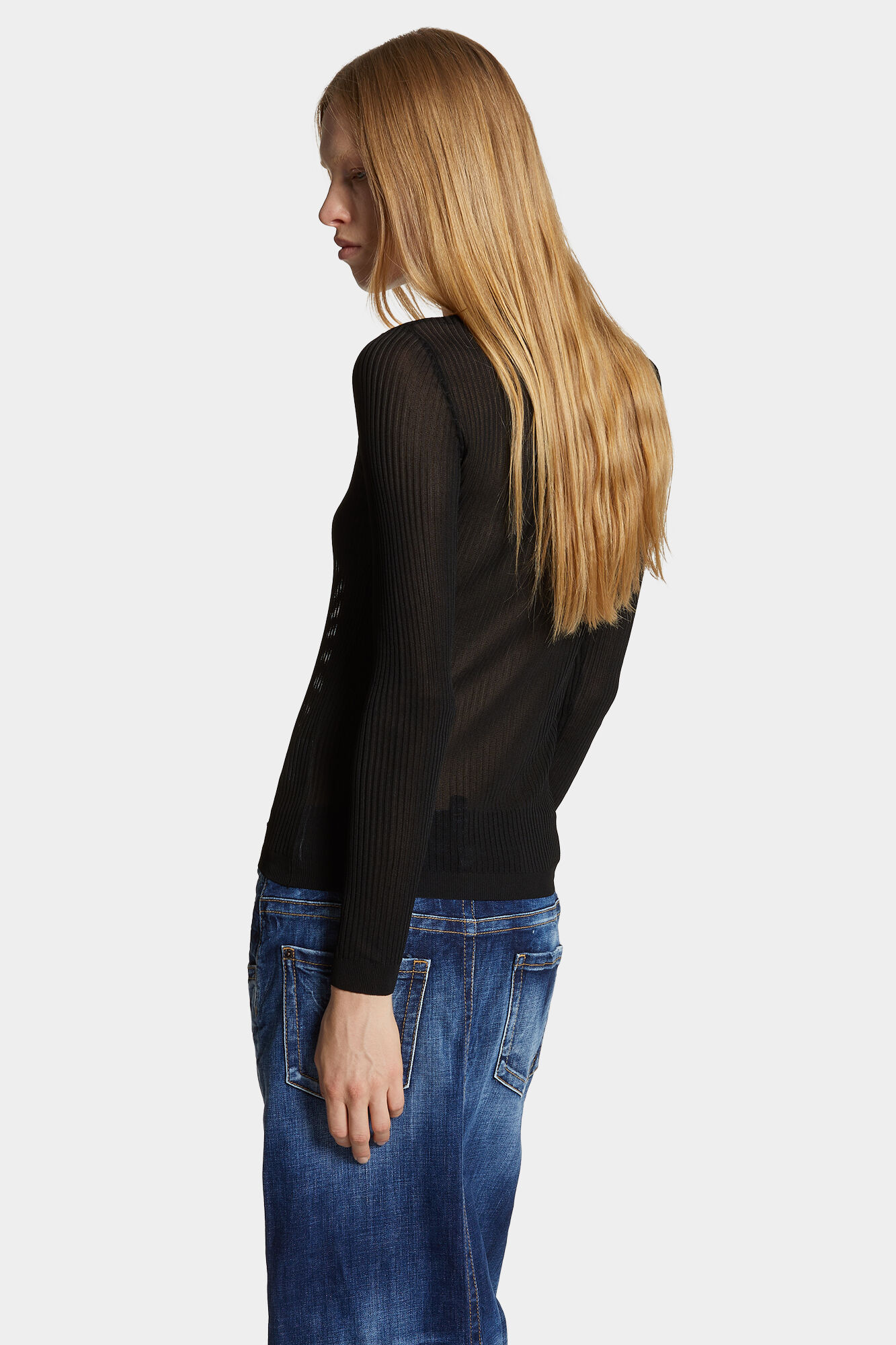 Knit Long Sleeve Top