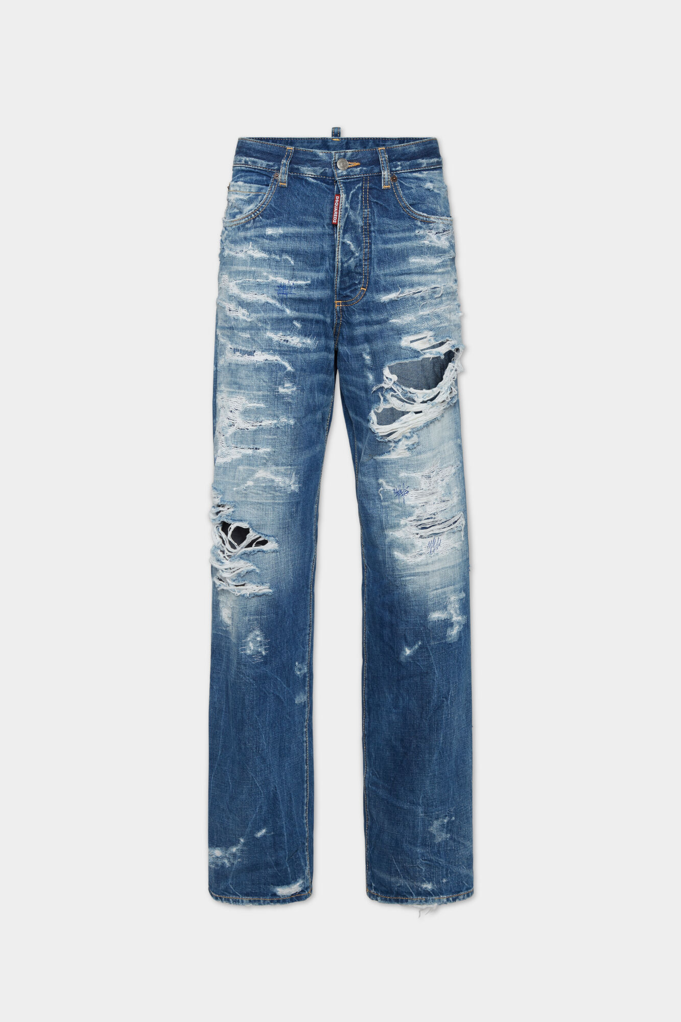 Medium Super Ripped Wash San Diego Jeans