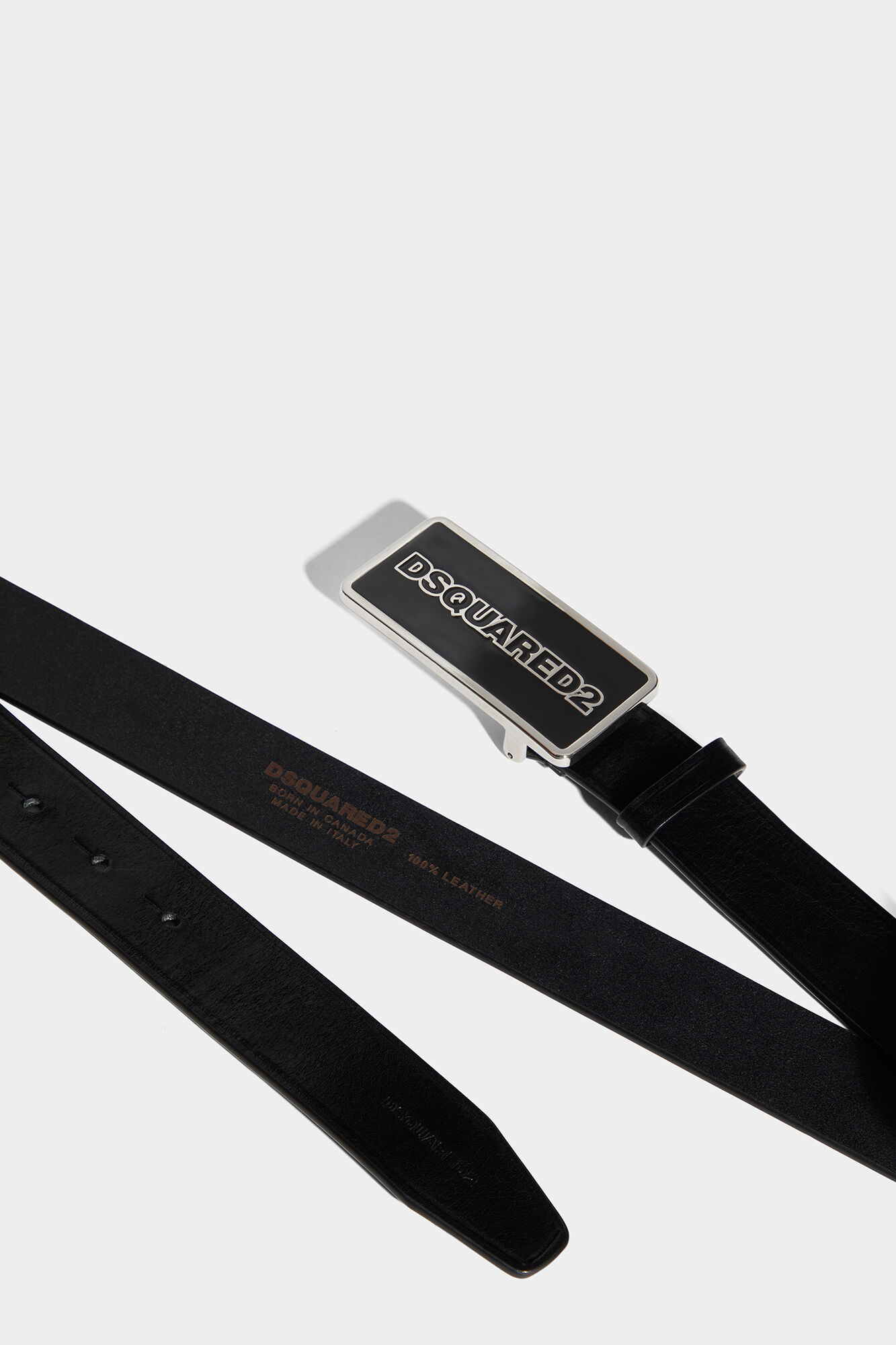 Dsquared2 Logo Plaque Belt