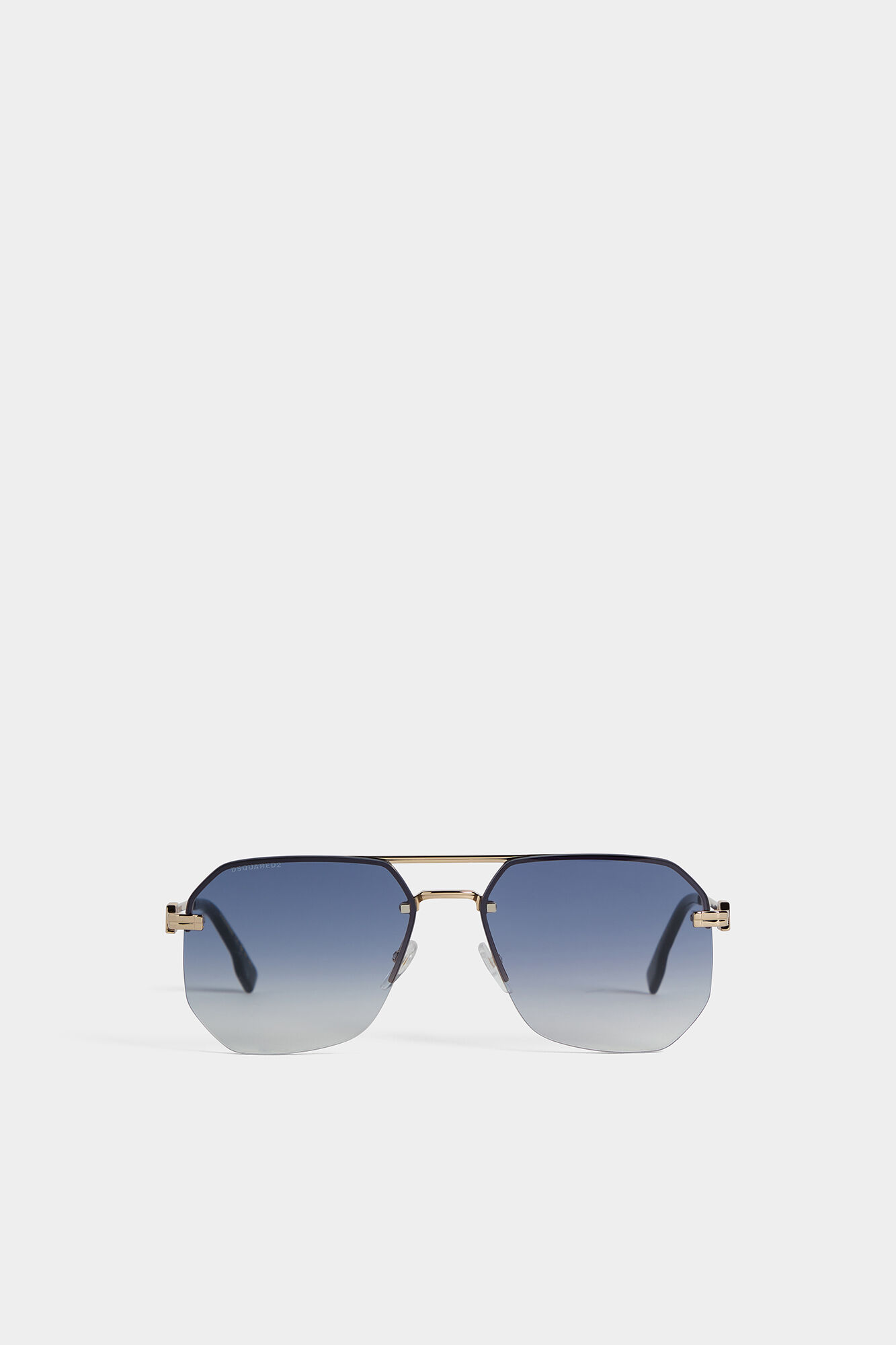Hype Gold Blue Sunglasses