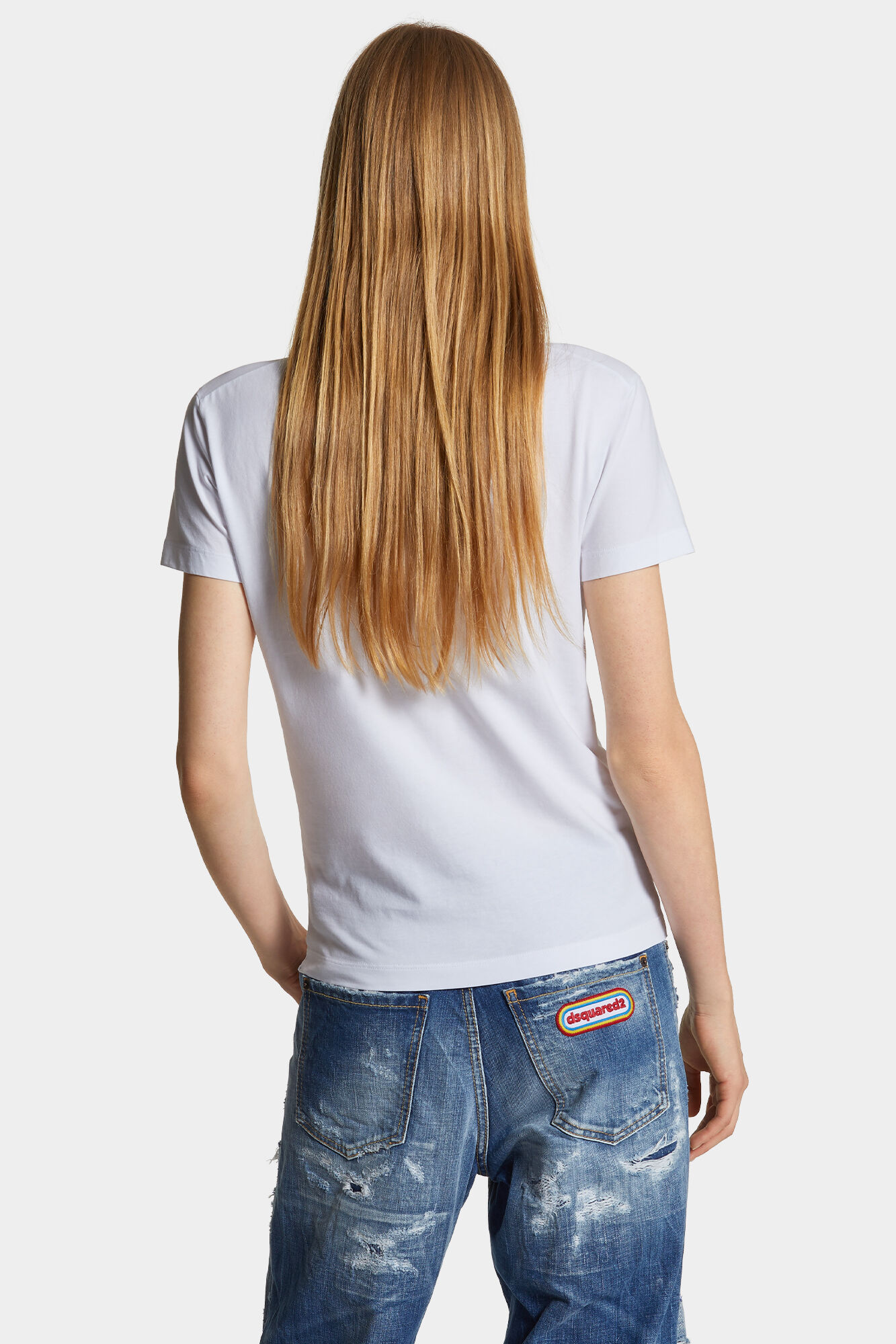 Wash Just Right Fit Dsquared2 Babes T-Shirt