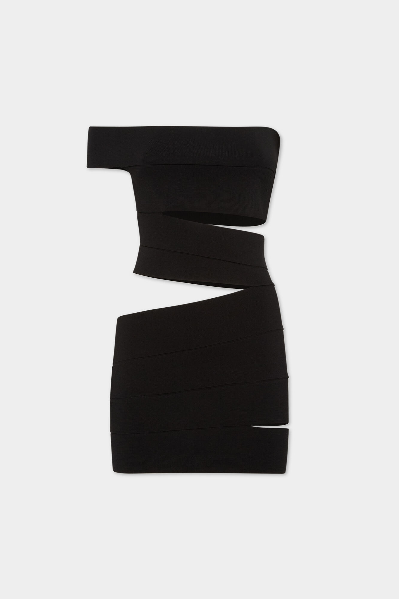 Bandage Knit Midi Dress