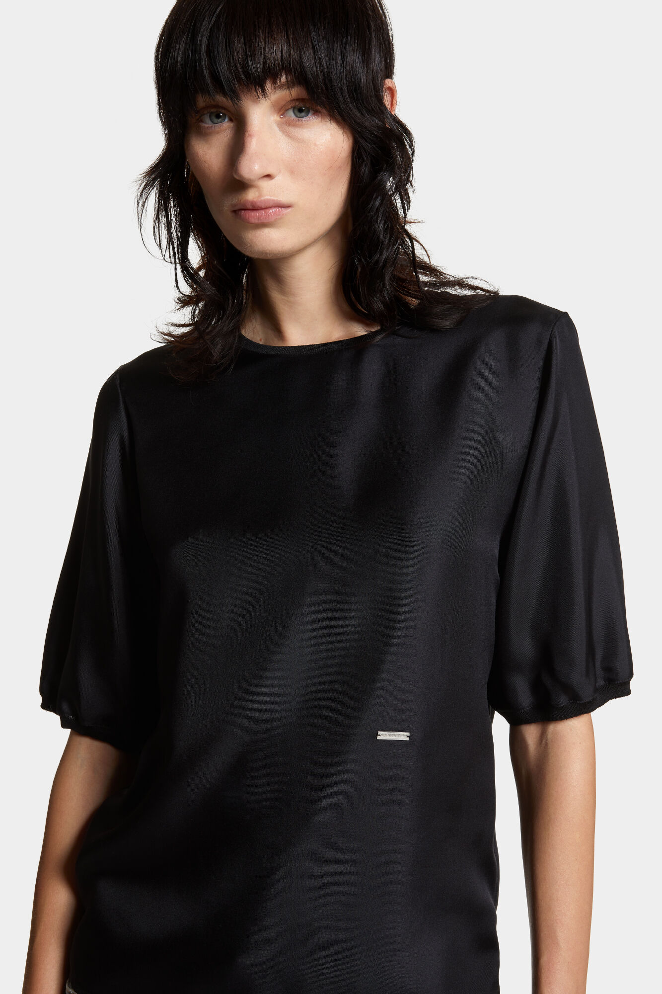 Short Sleeve Silk T-Shirt