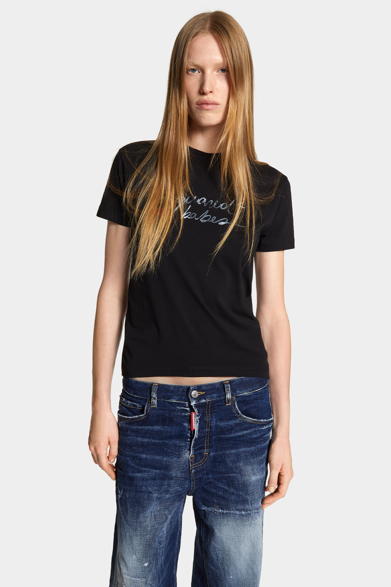 Wash Just Right Fit Dsquared2 Babes T-Shirt