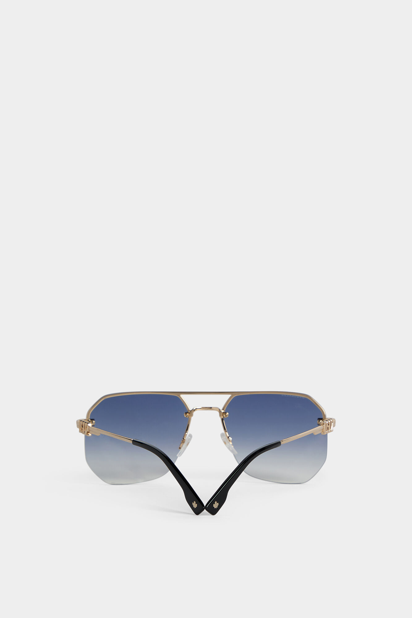 Hype Gold Blue Sunglasses
