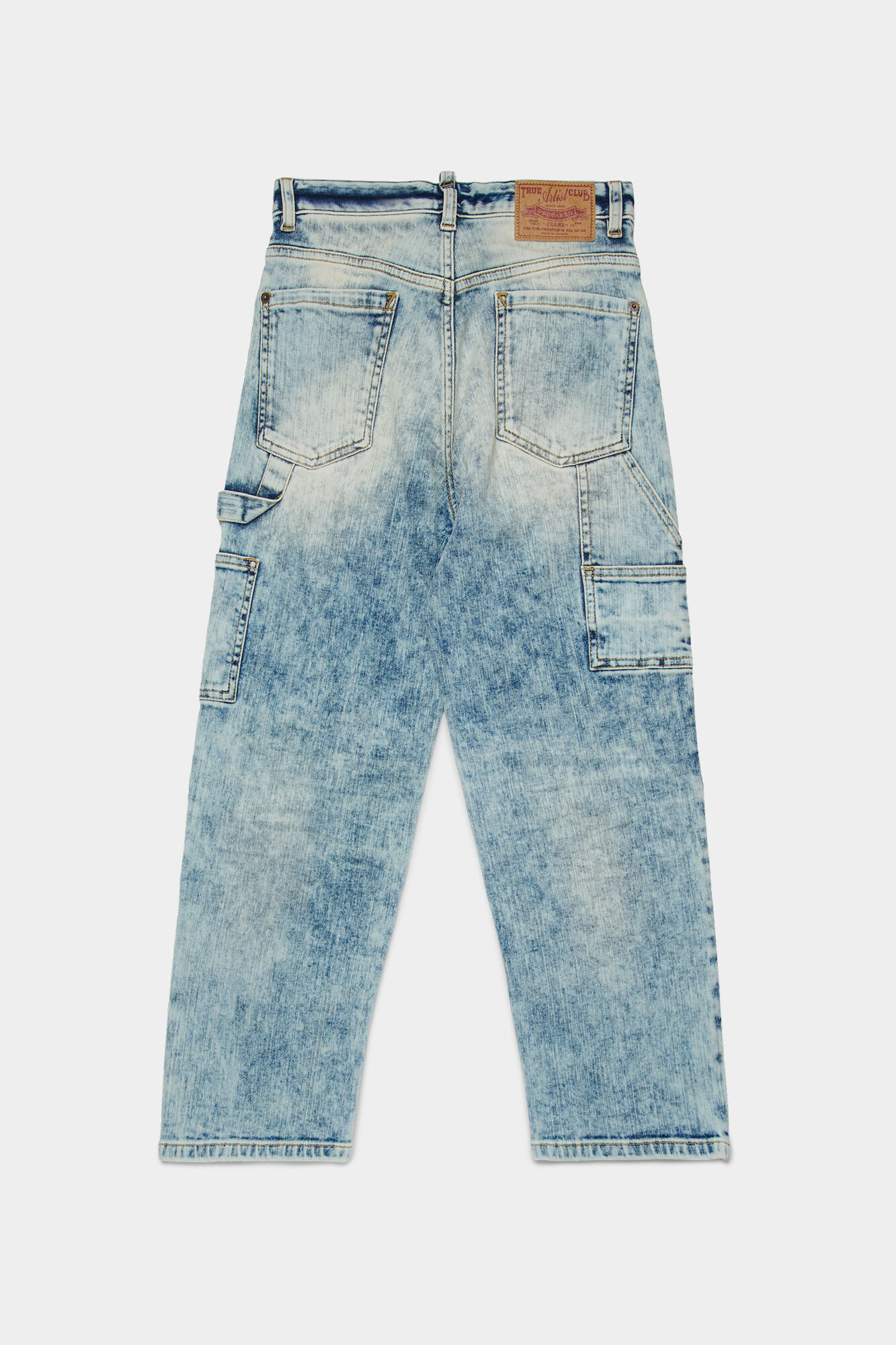 D2Kids Junior Light Ocean Drive Wash Loose Jeans
