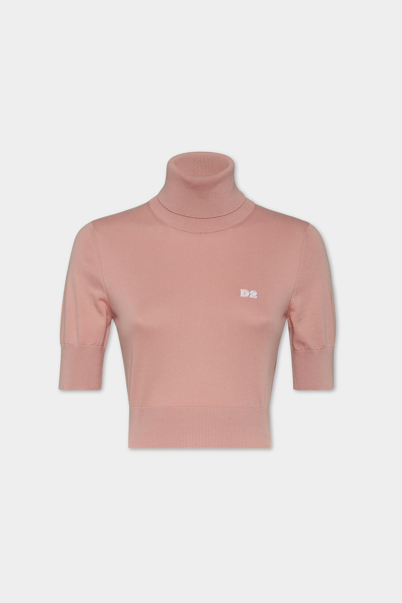 Cropped D2 Turtleneck