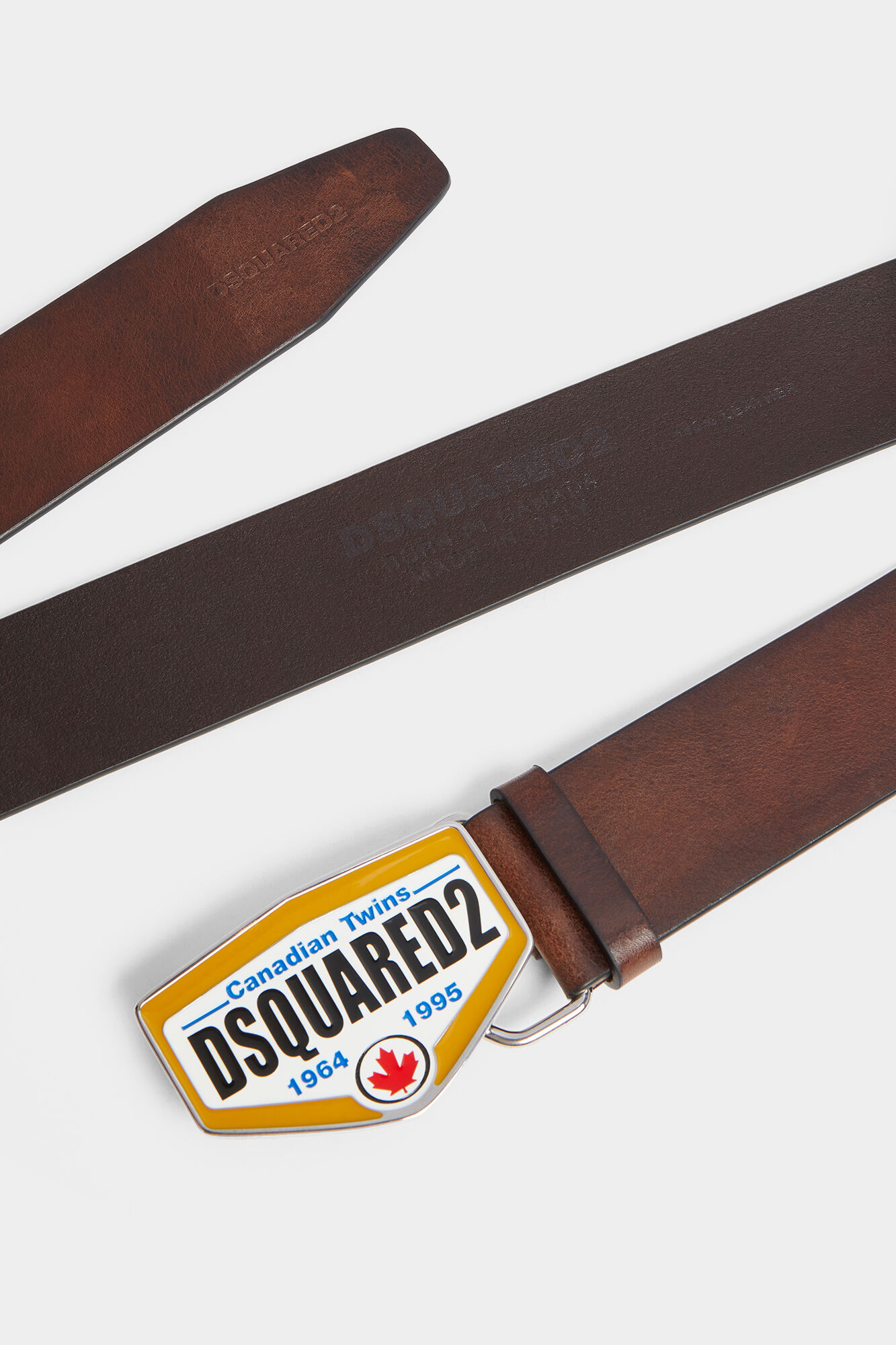 Dsquared2 Logo Plaque Belt