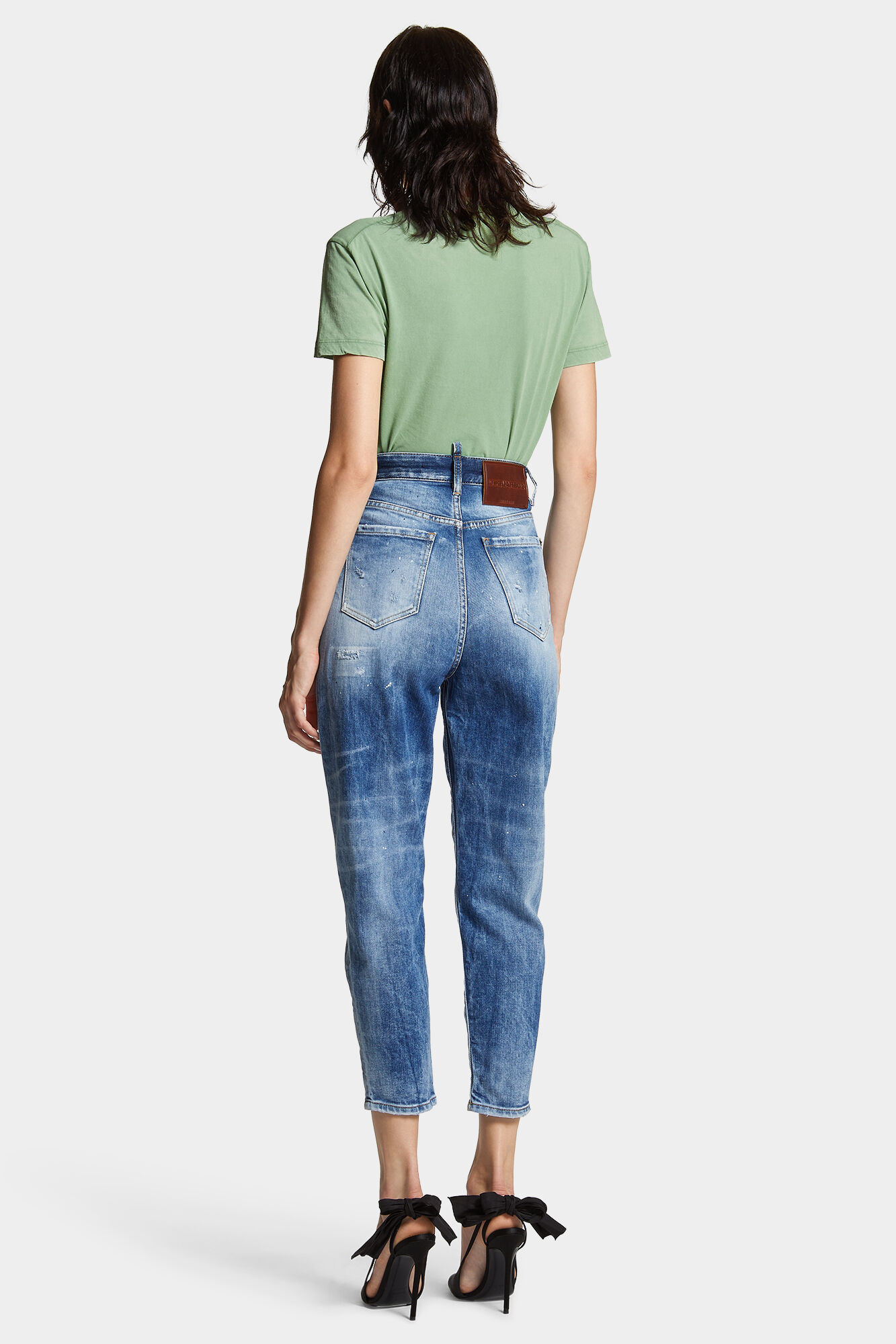 Light Scarface Wash '80s Jeans