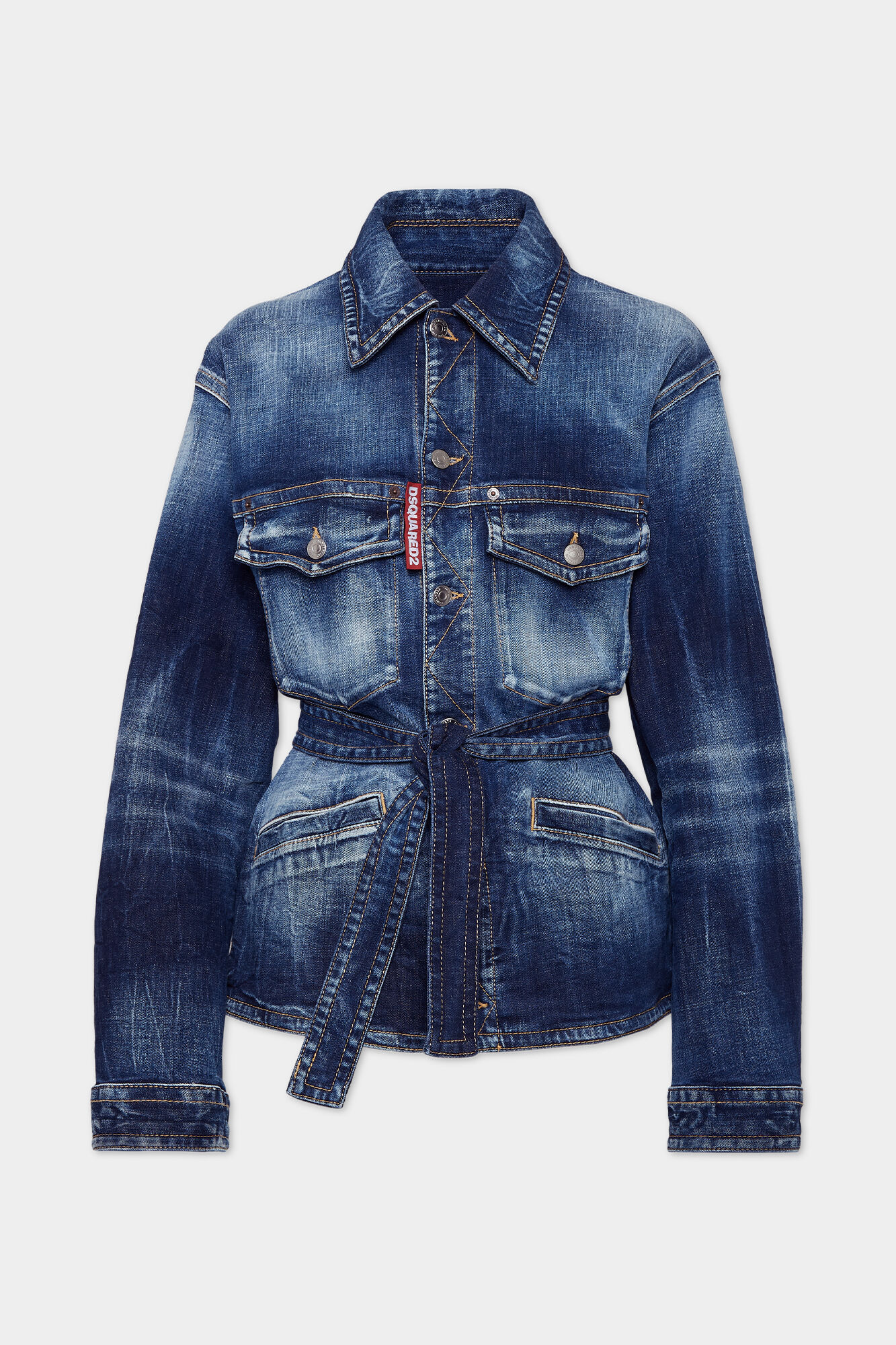 Medium Wash 9 To 5 Jeans Shirt