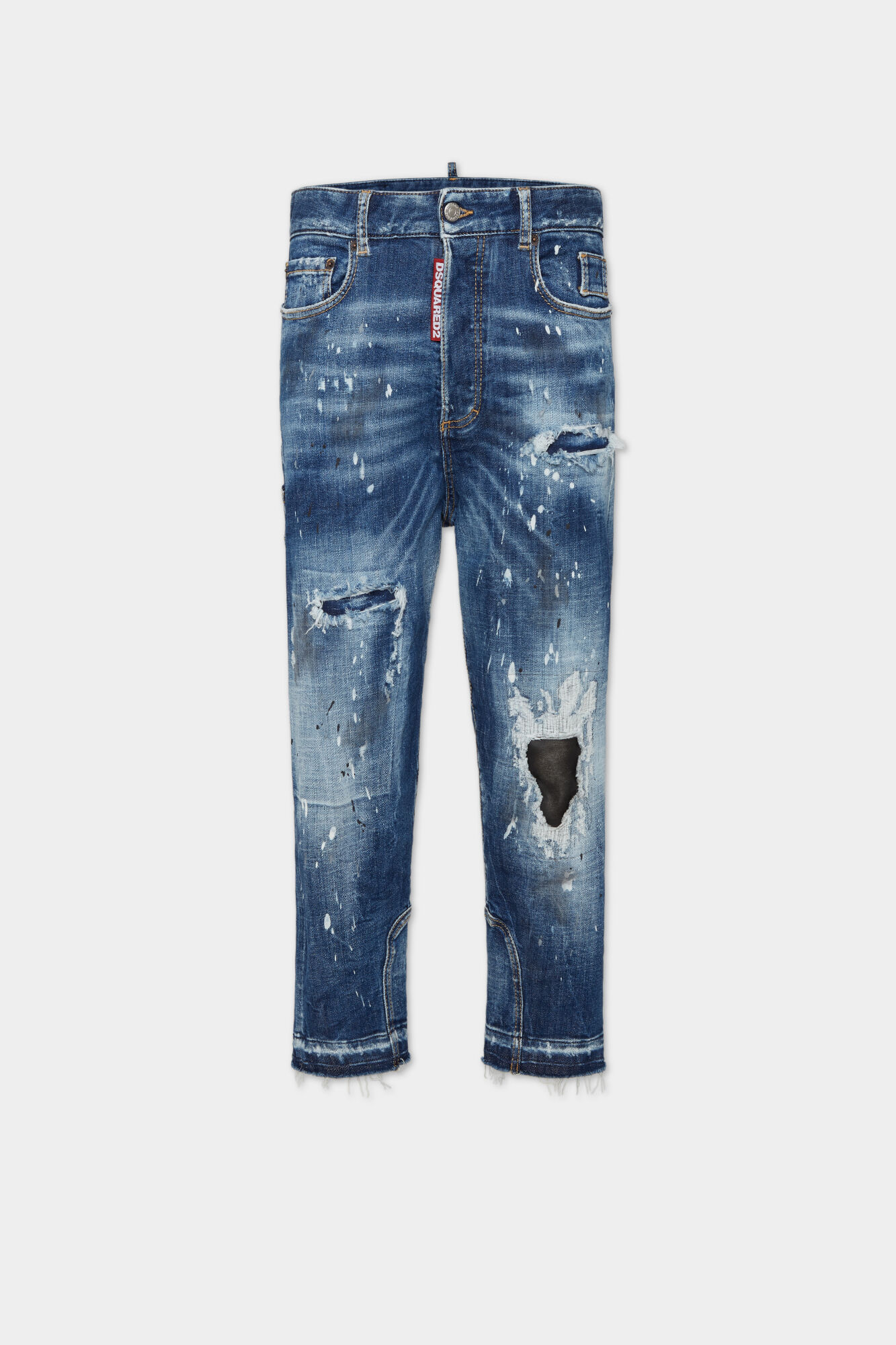 Medium Ripped Wash Baby Carpenter Jeans