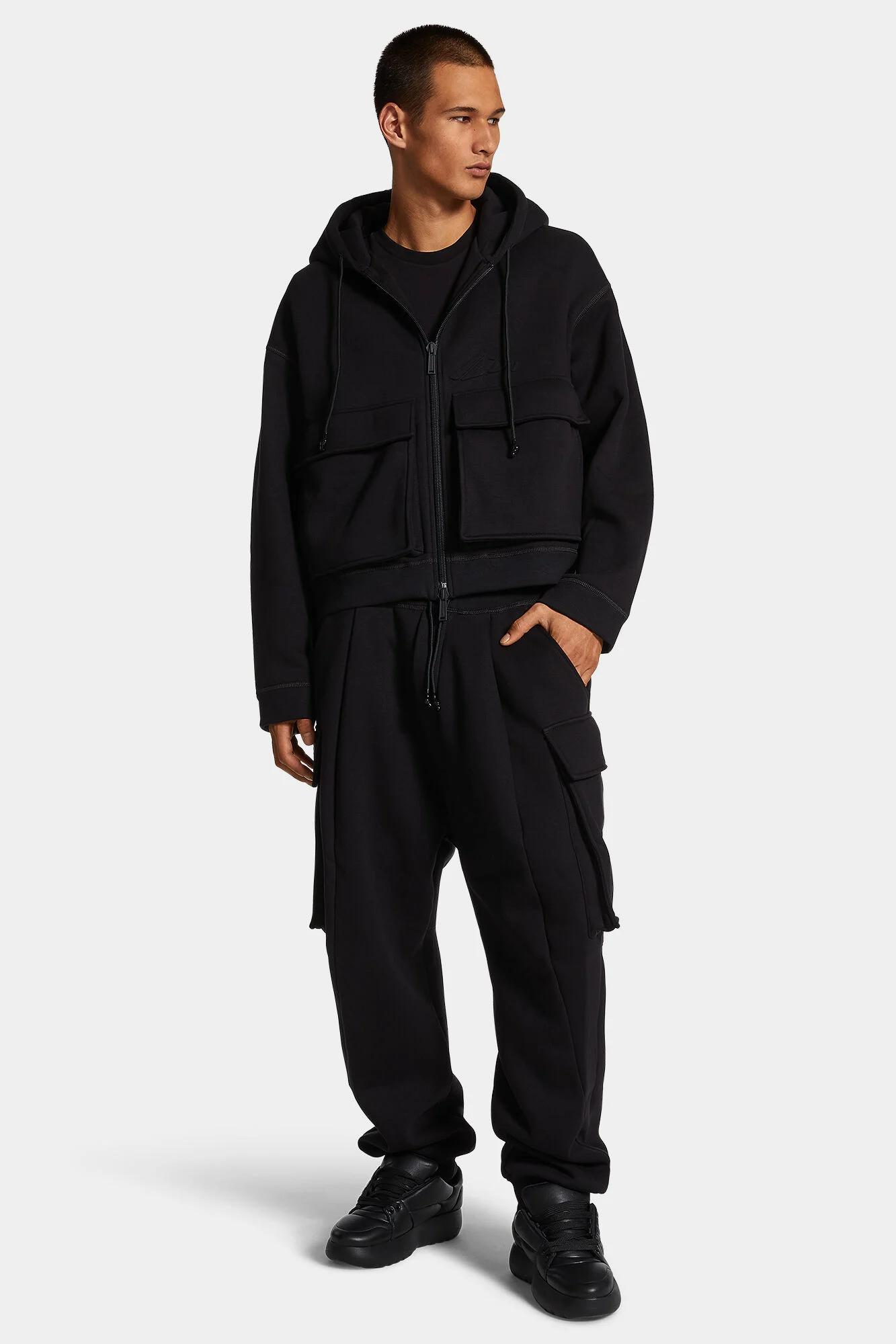 Icon New Generation Balloon Cargo Zip Hoodie