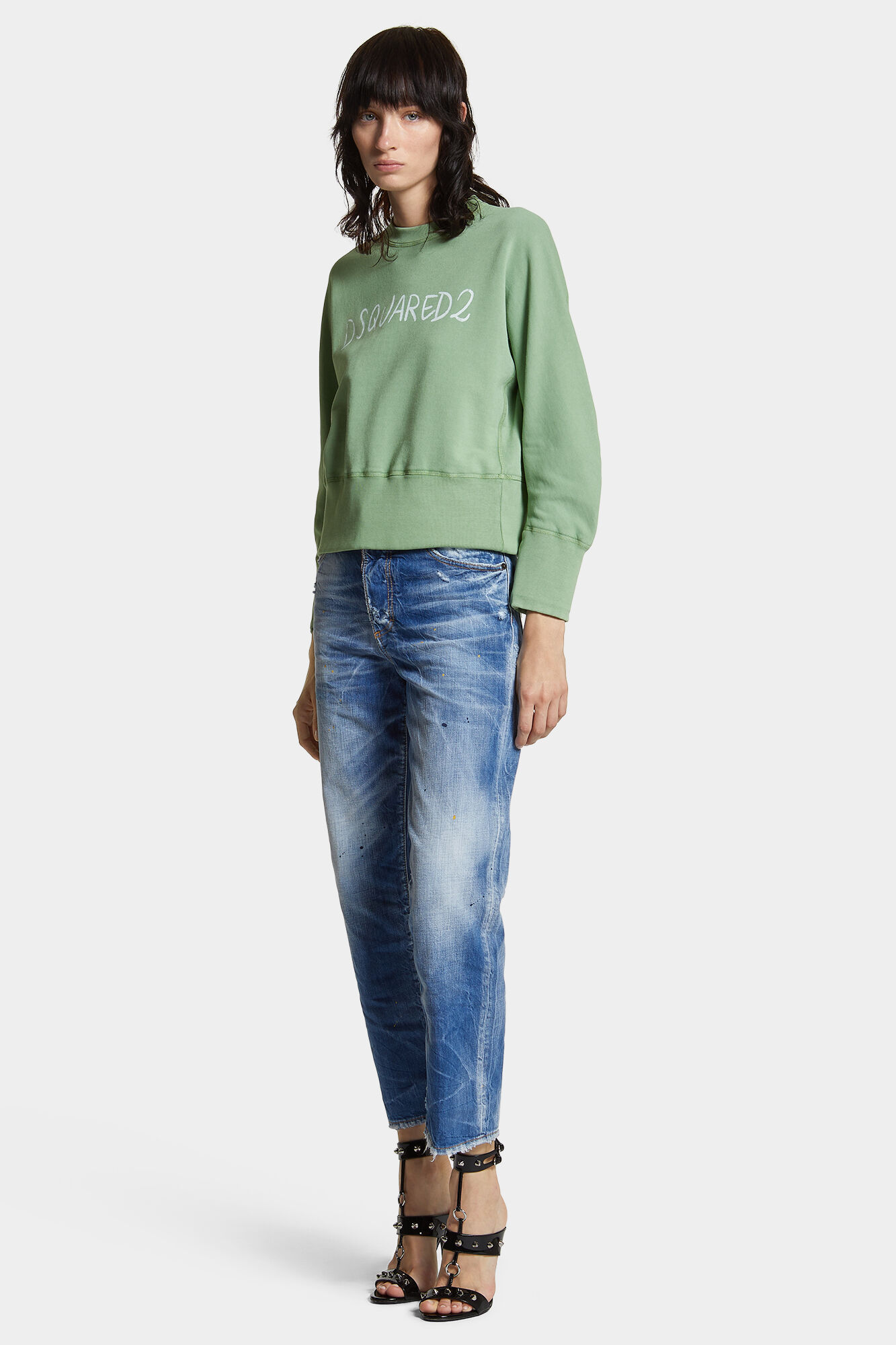 Light Clean Baby Blue Wash Boston Jeans