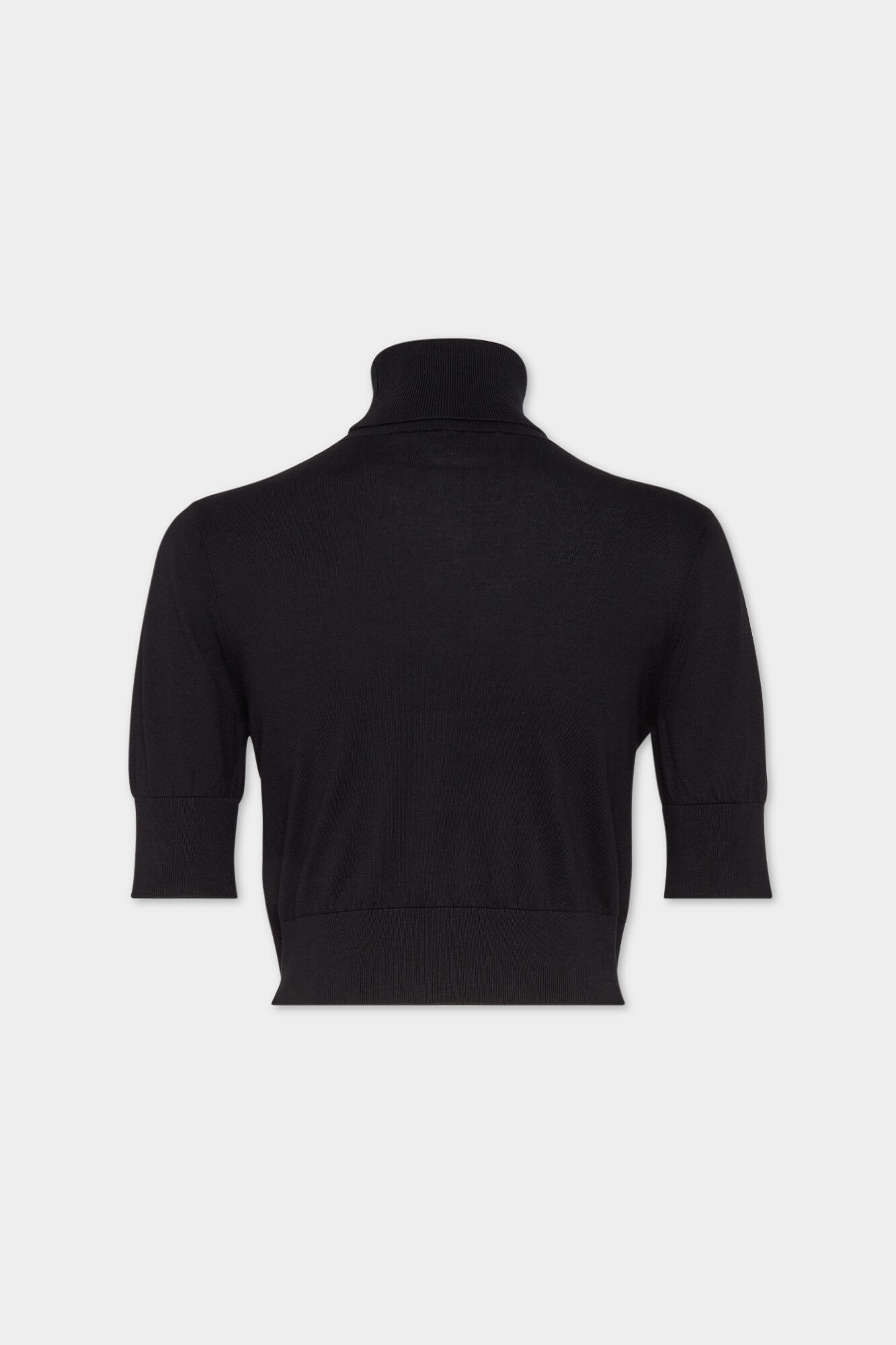Cropped D2 Turtleneck