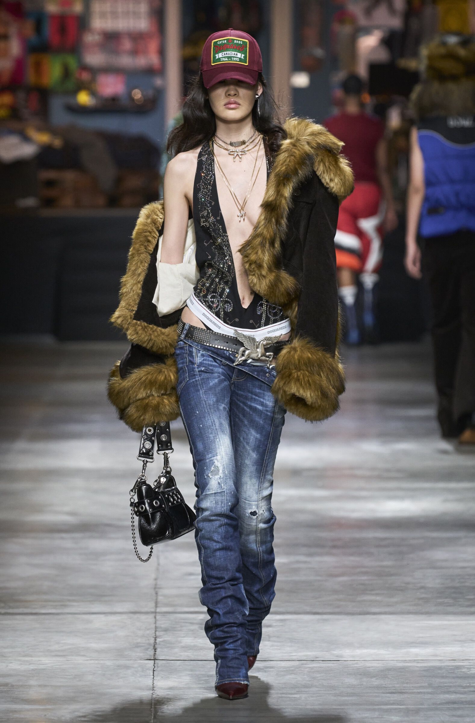 Gothic Dsquared2 Belt Bag