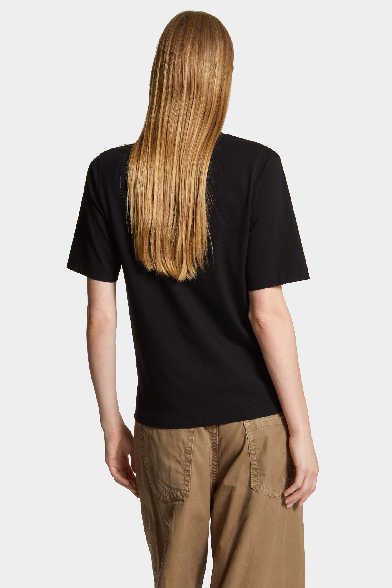 Easy Fit Crystal Logo T-Shirt