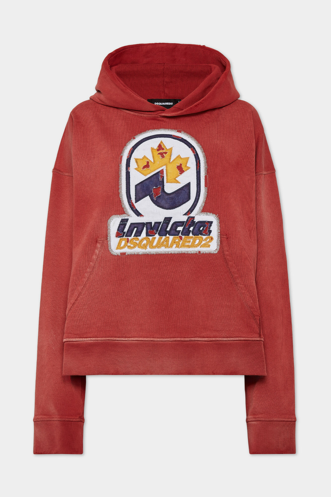 Dyed And Destroyed And Dirty Invicta NY Fit Hoodie