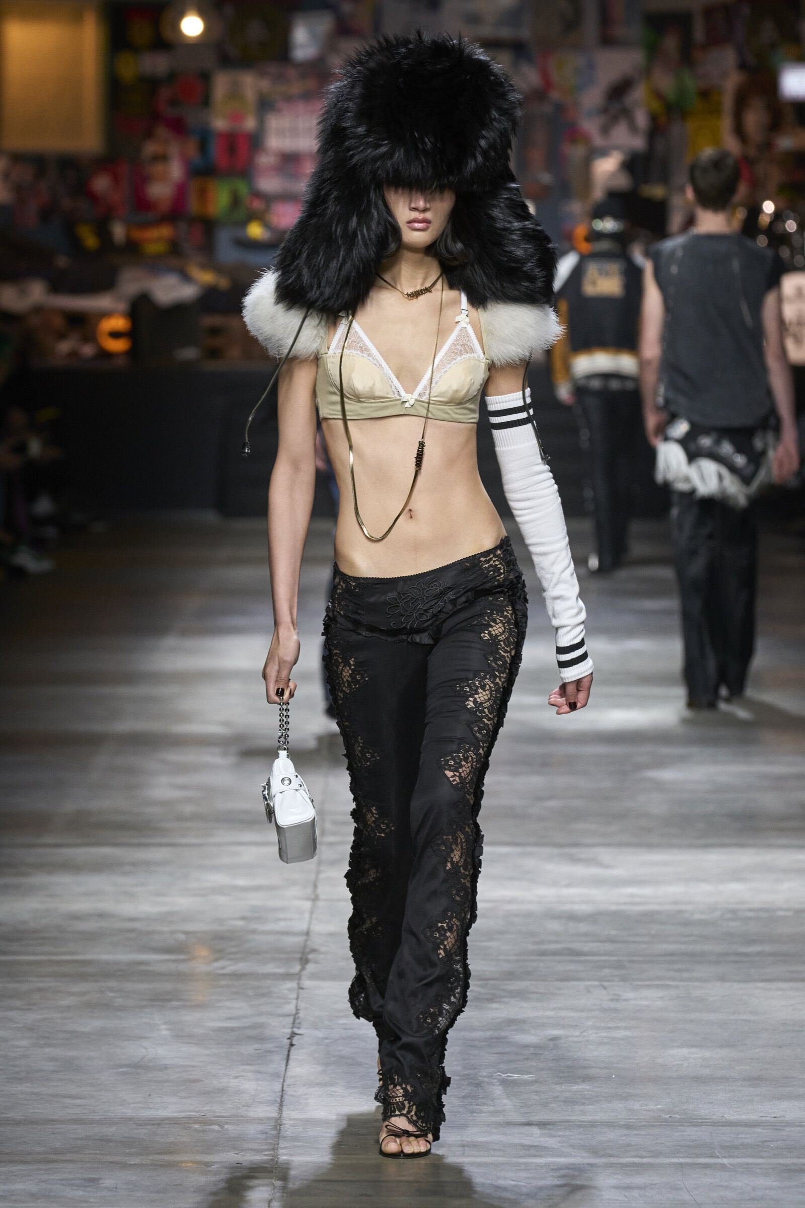 Gothic Dsquared2 Belt Clutch