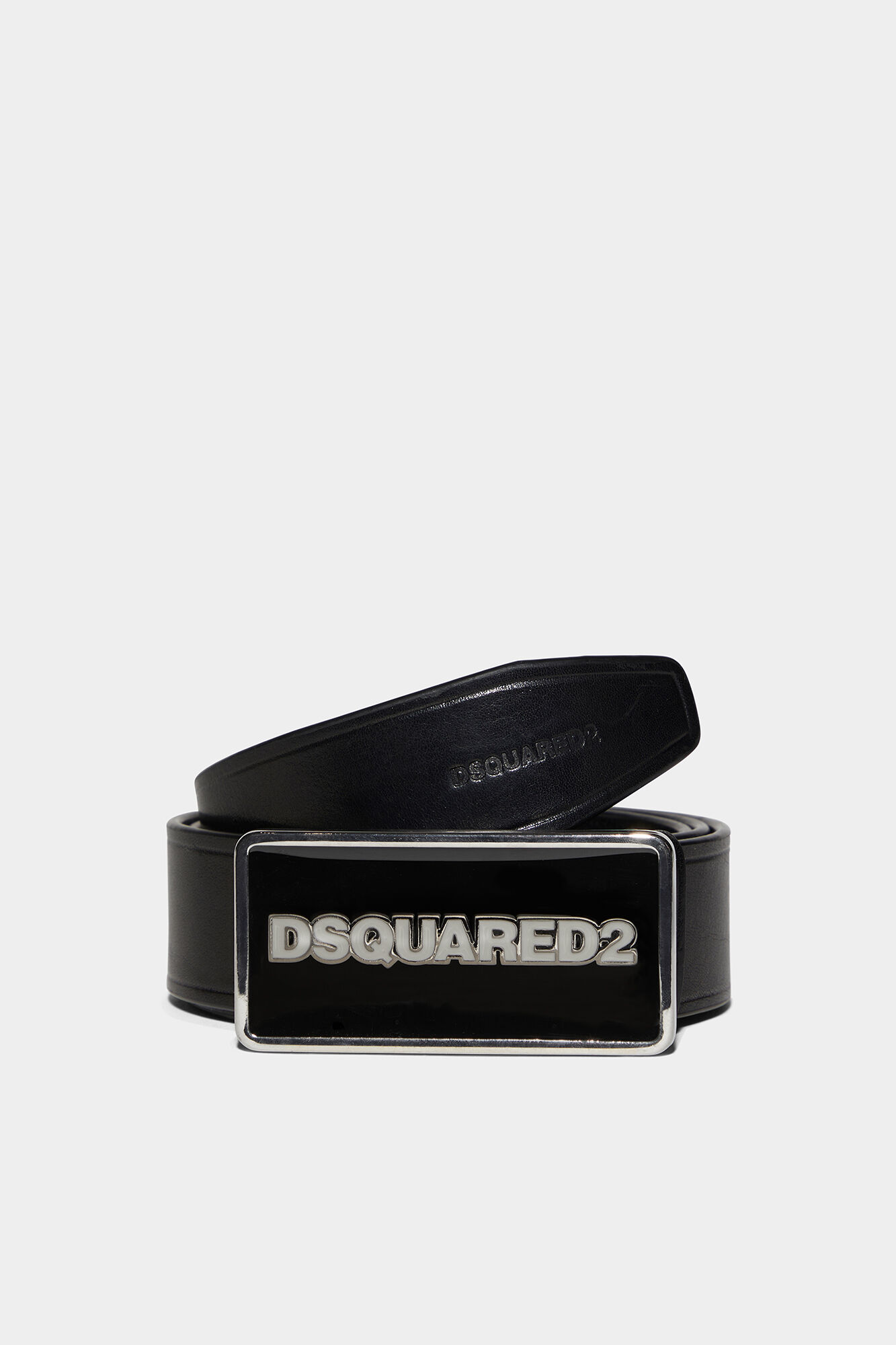 Dsquared2 Logo Plaque Belt