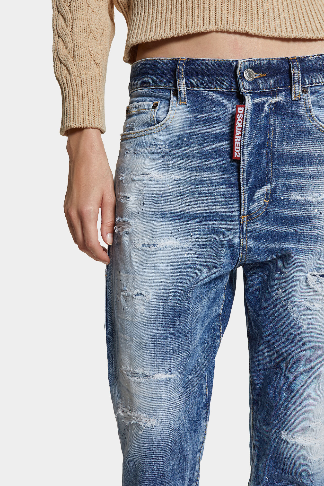 Light Scarface Wash Baby Carpenter Jeans