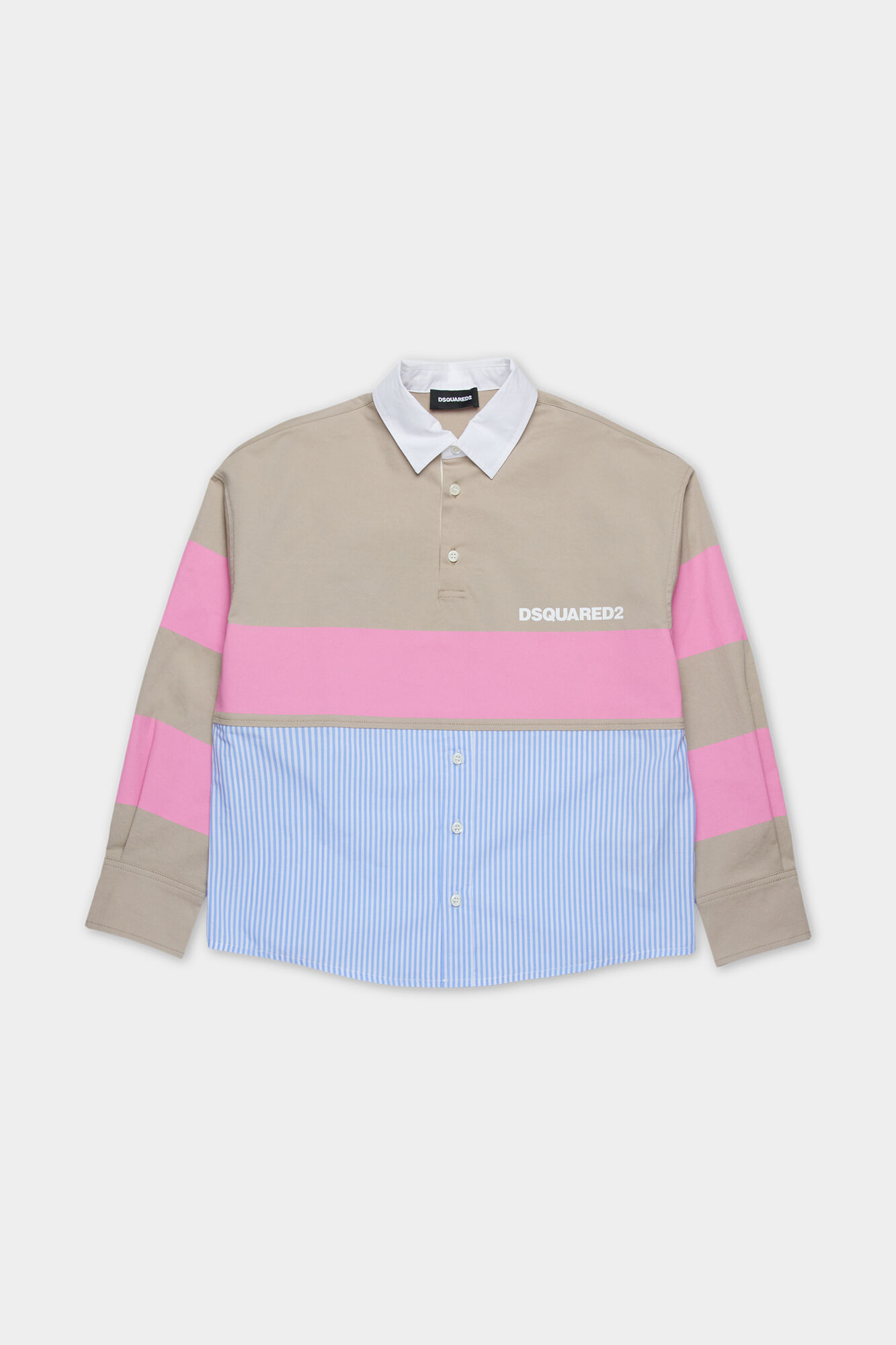 D2Kids Junior Hybrid Rugby Shirt