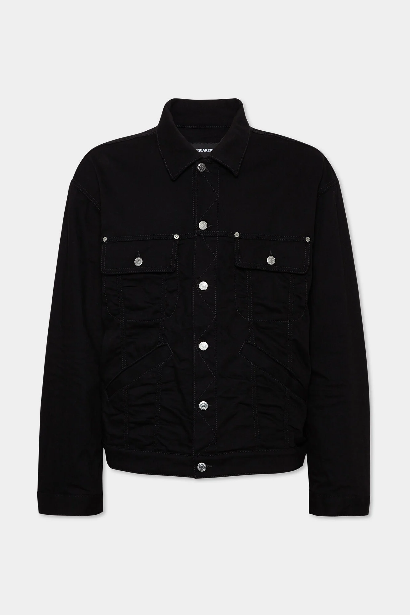Icon New Generation Black Oversized Jean Jacket