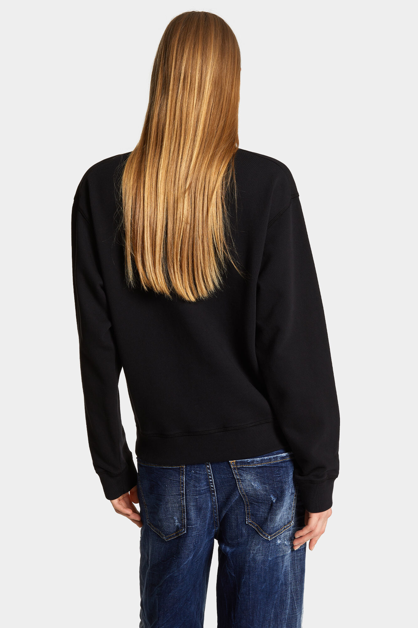 Dyed Just Right Fit Babes Sweatshirt