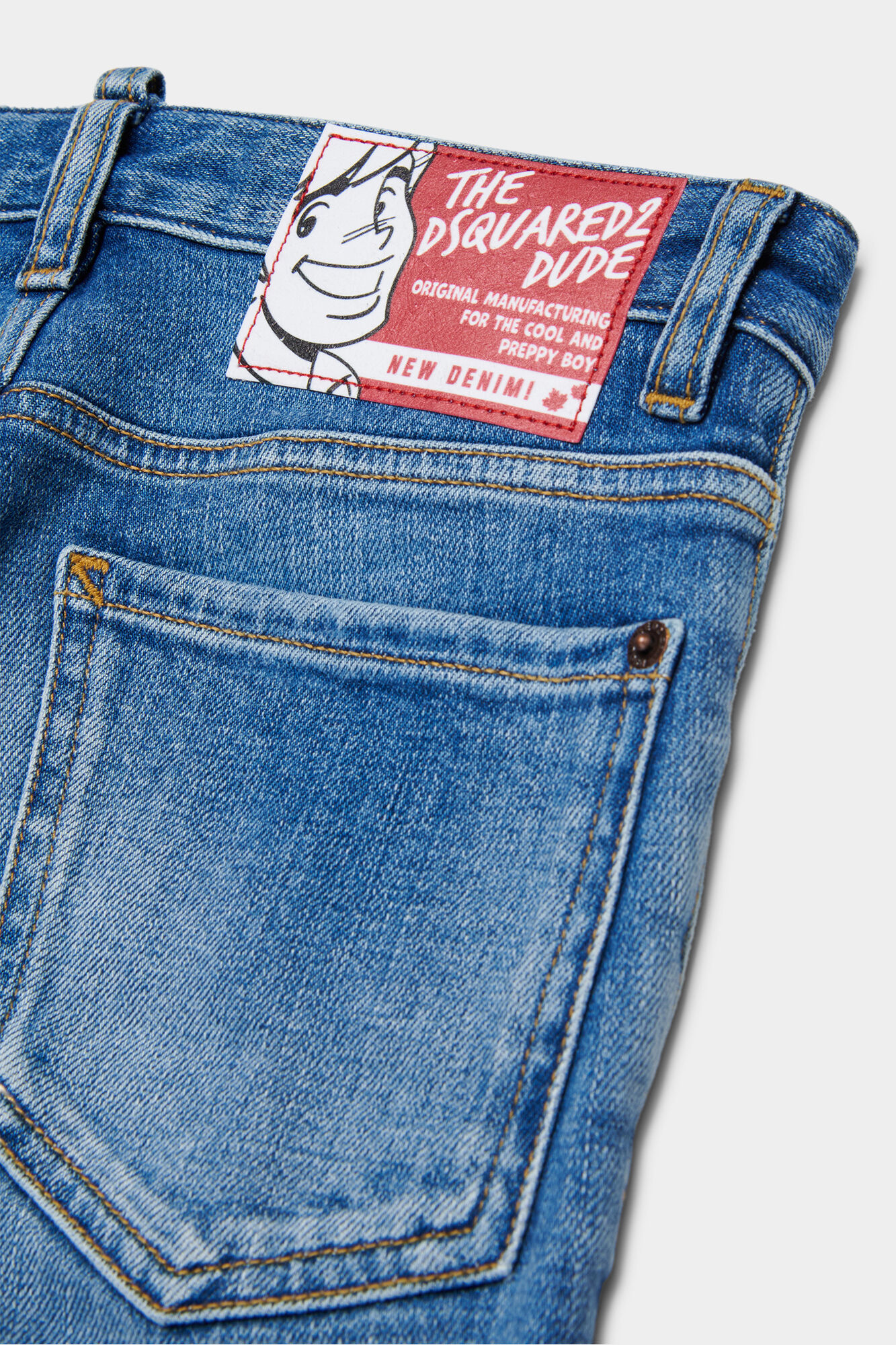 D2Kids Junior Medium Preppy Wash Jeans