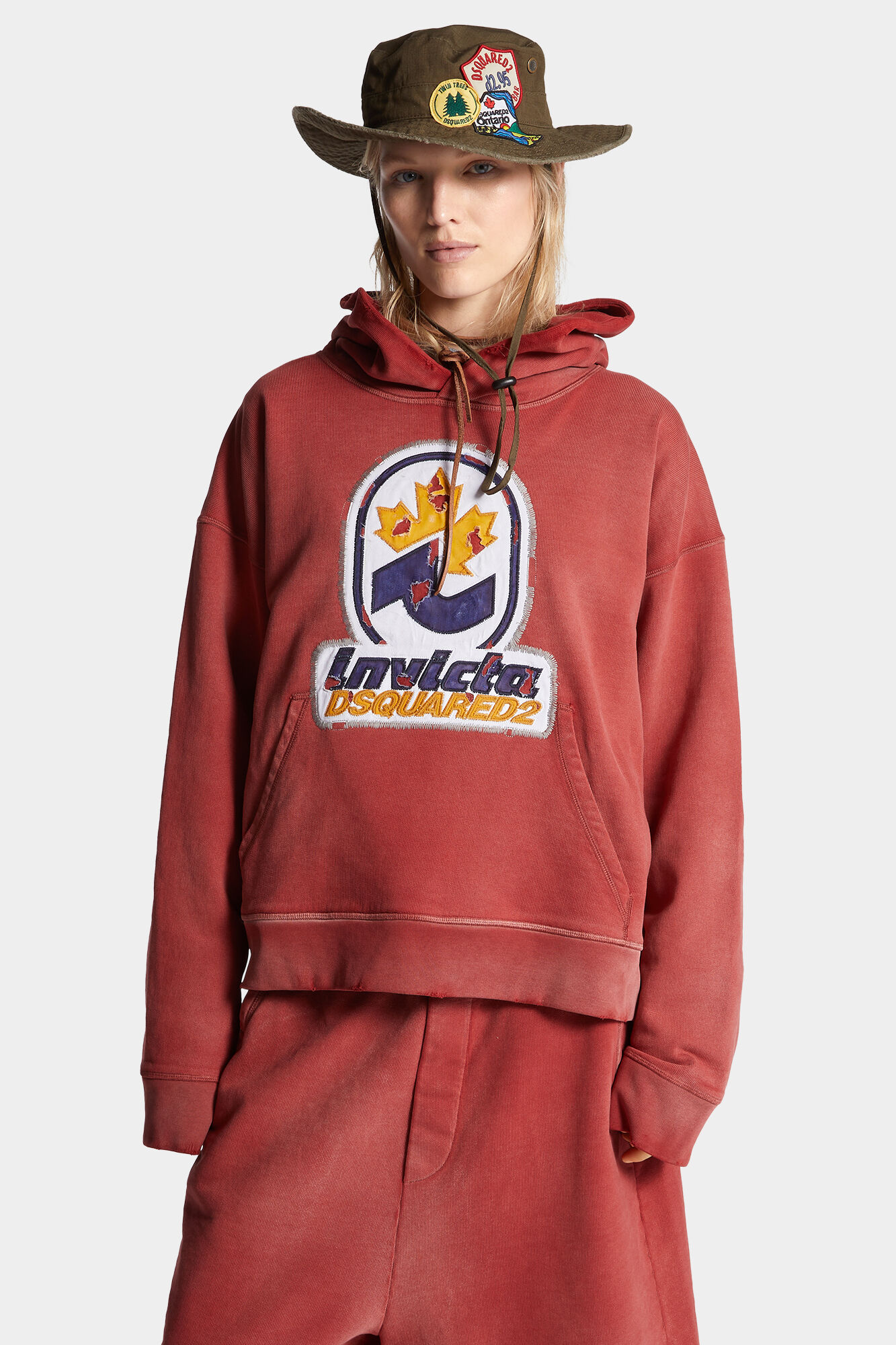 Dyed And Destroyed And Dirty Invicta NY Fit Hoodie