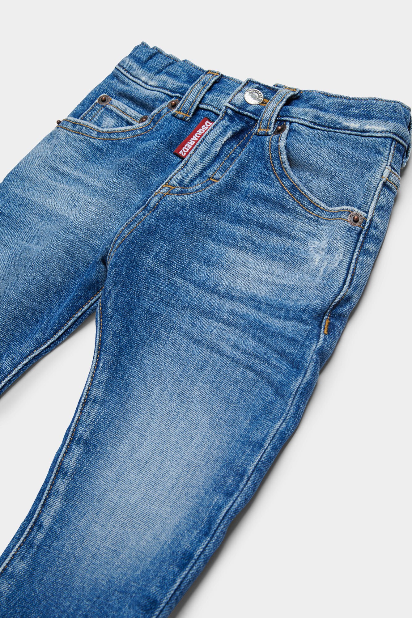 D2Kids Newborn Medium Preppy Wash Jeans