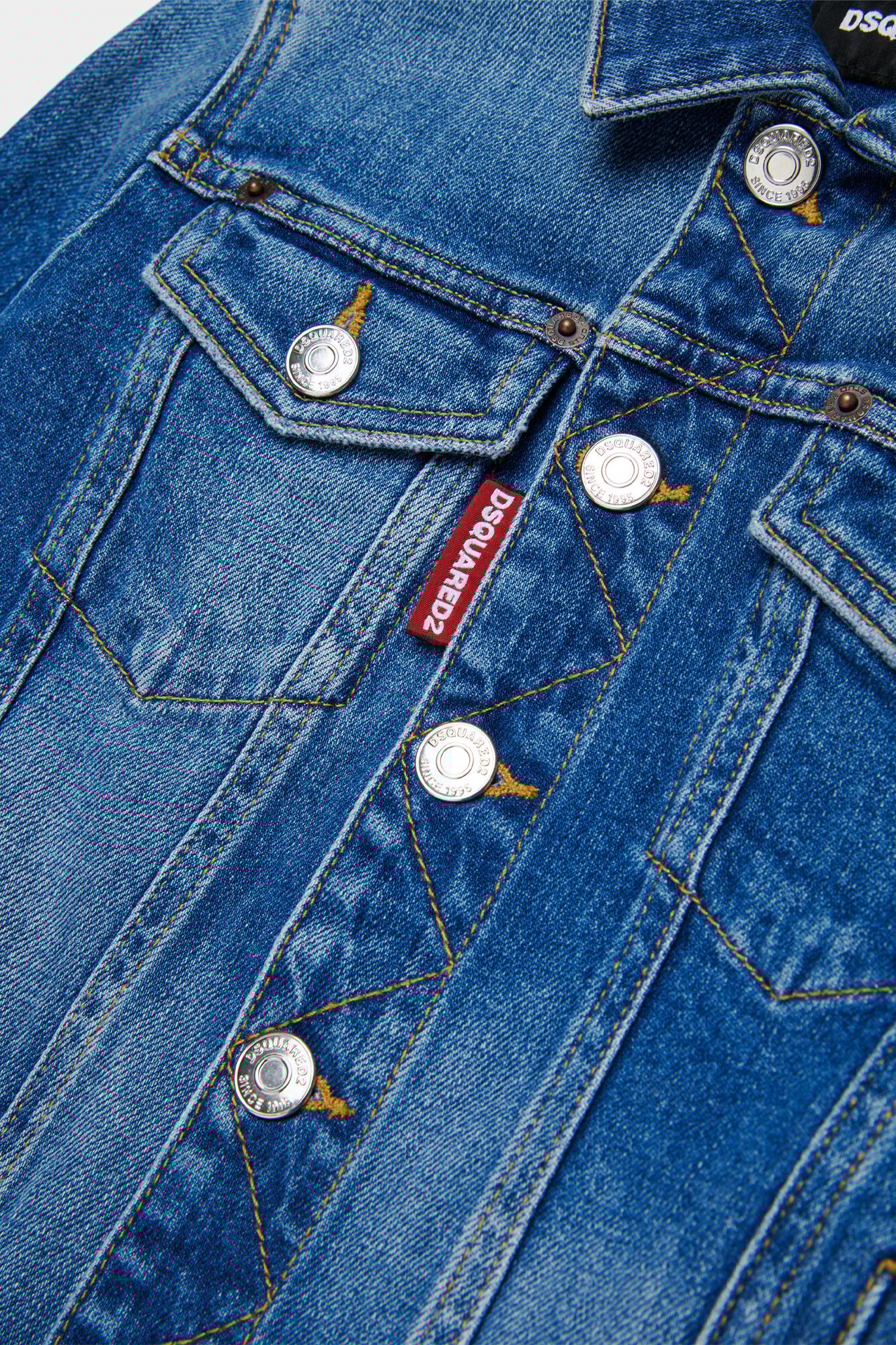 D2Kids Junior Medium Preppy Wash Jean Jacket