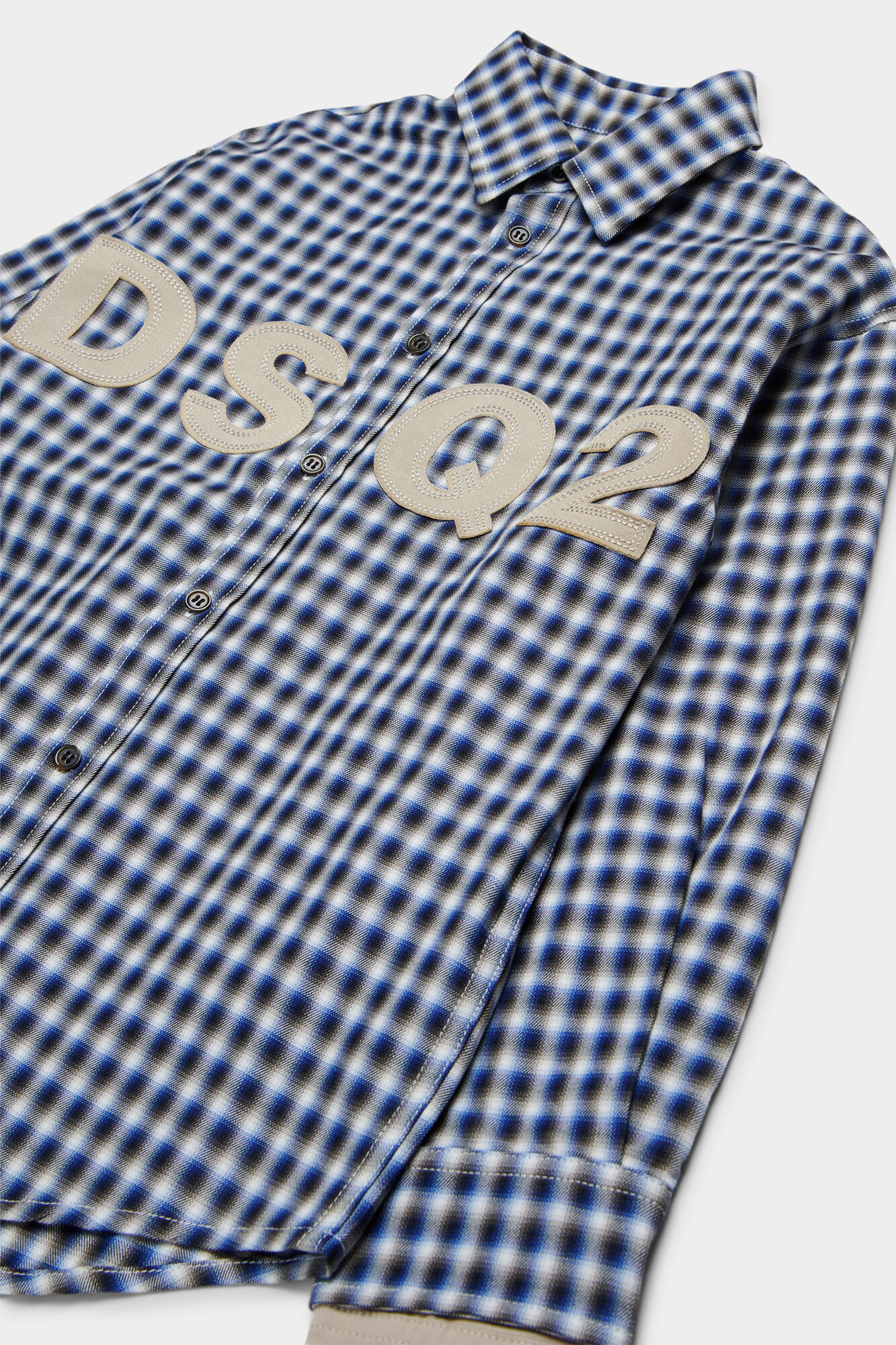 D2Kids Junior DSQ2 Check shirt