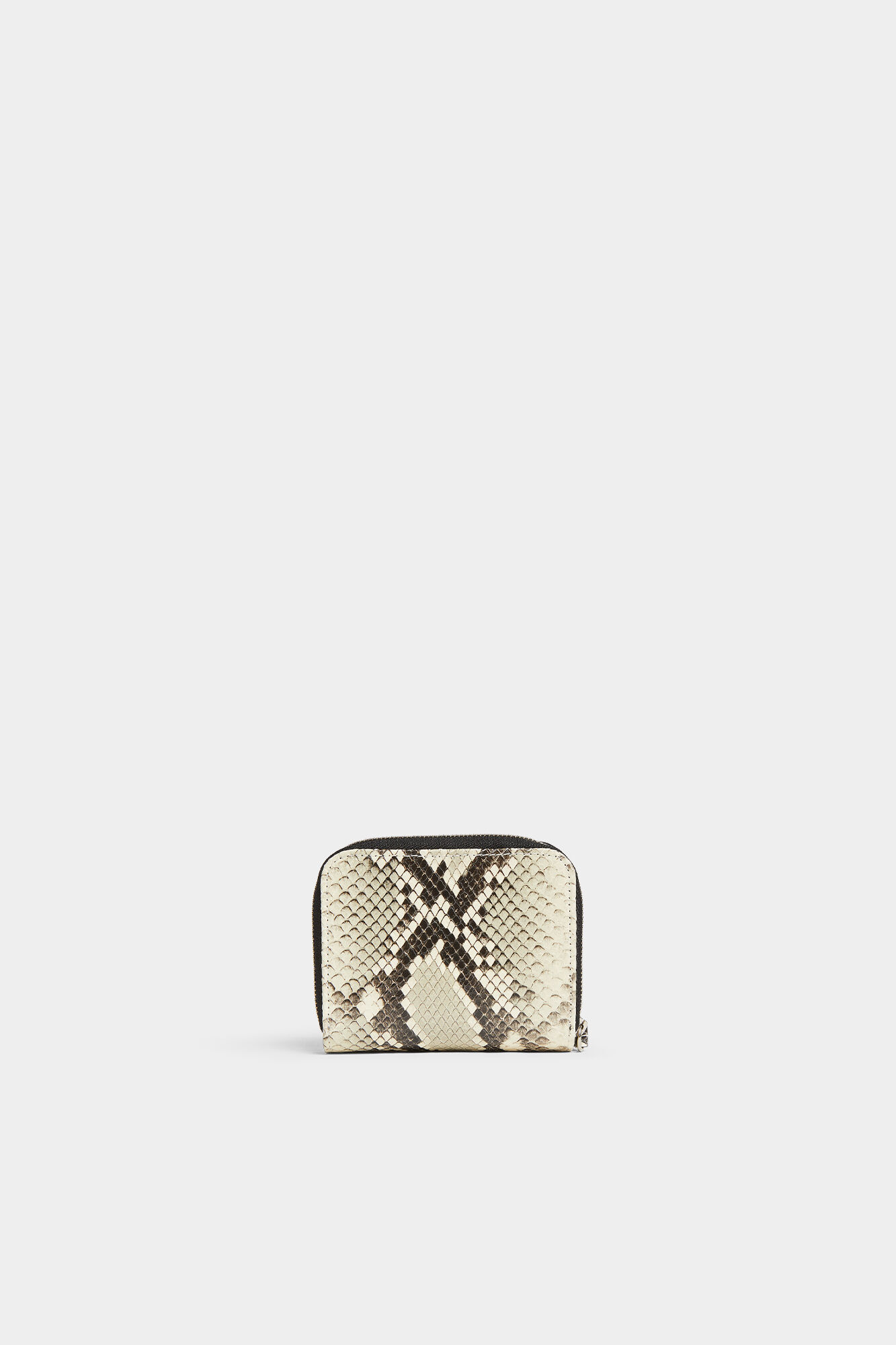 Python Gothic Dsquared2 Leather Zip Wallet