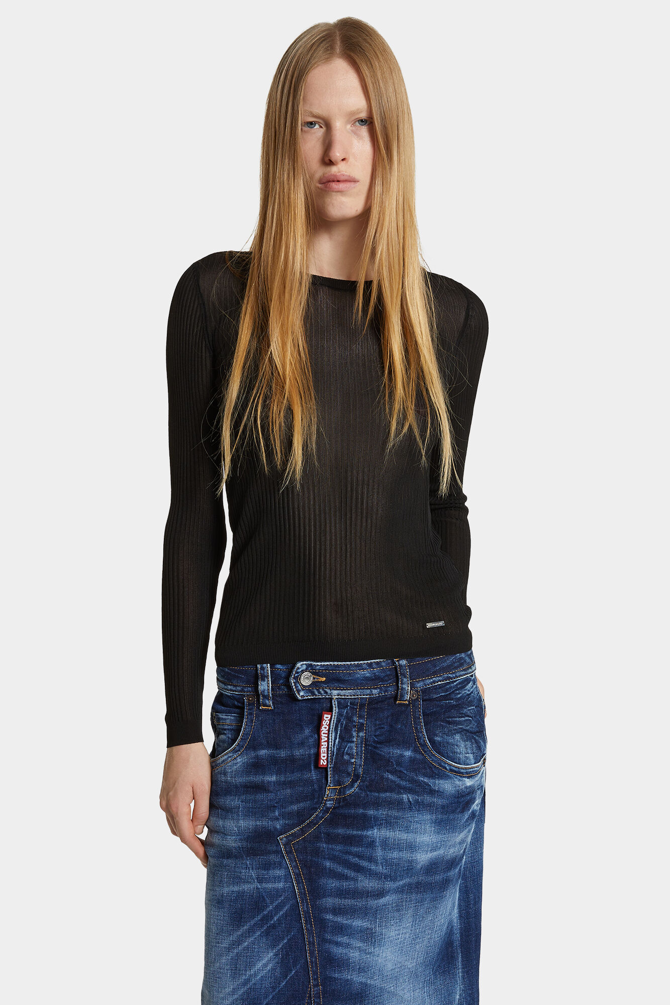 Knit Long Sleeve Top