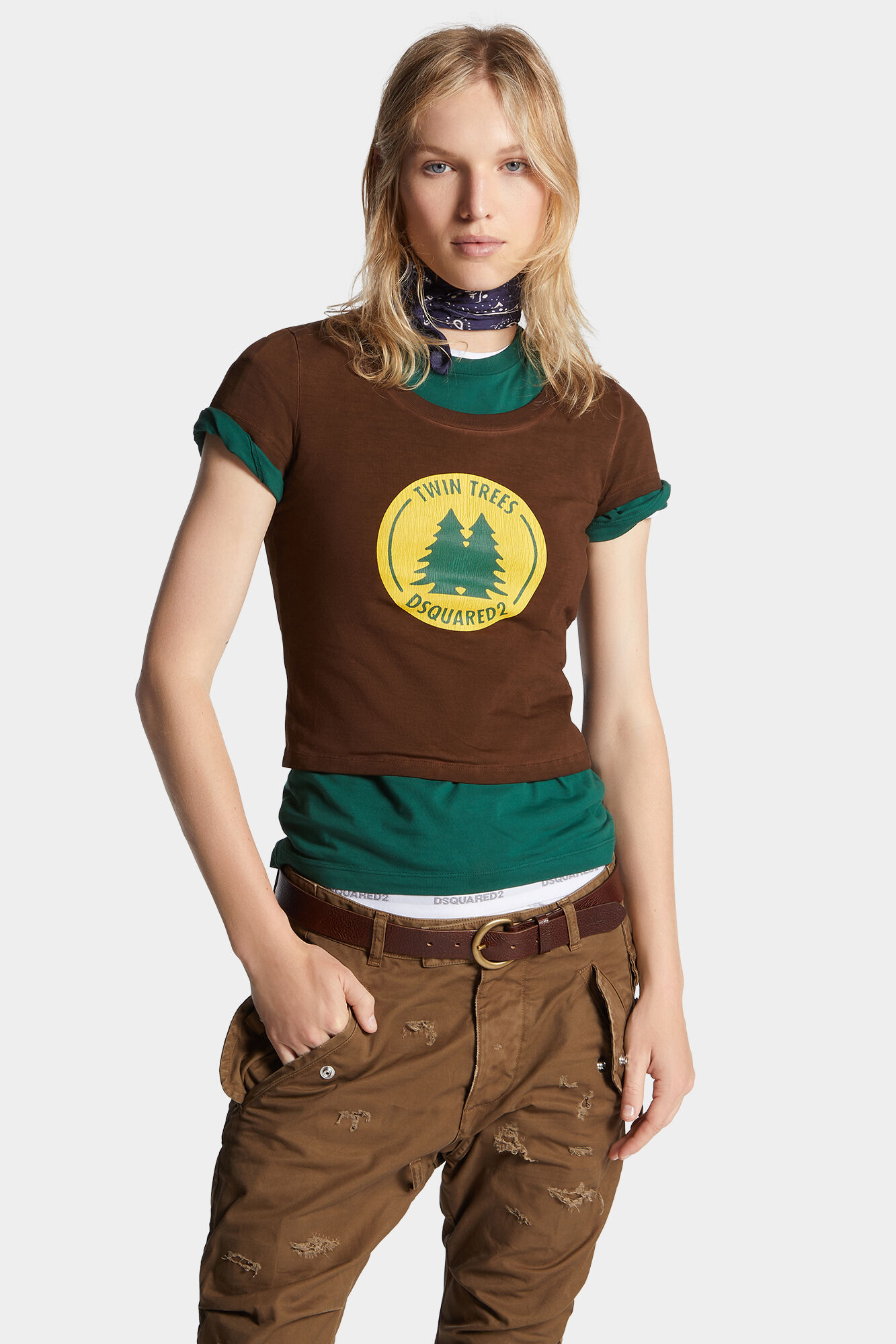 Best Fade Dyed Mini Fit Pine T-Shirt