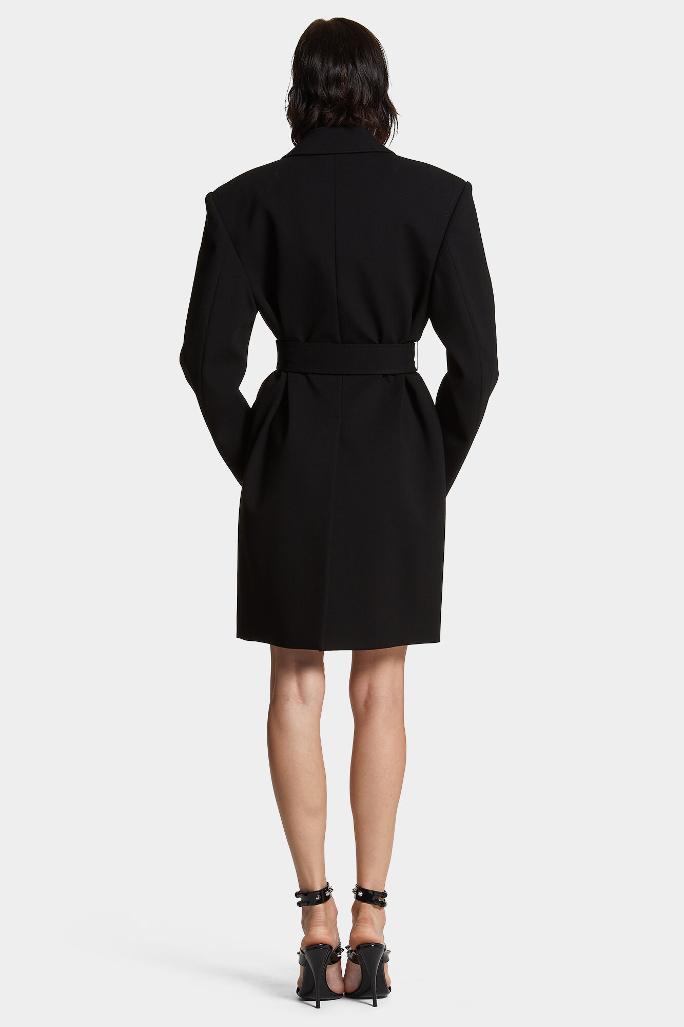 Jersey Waist Tie Coat