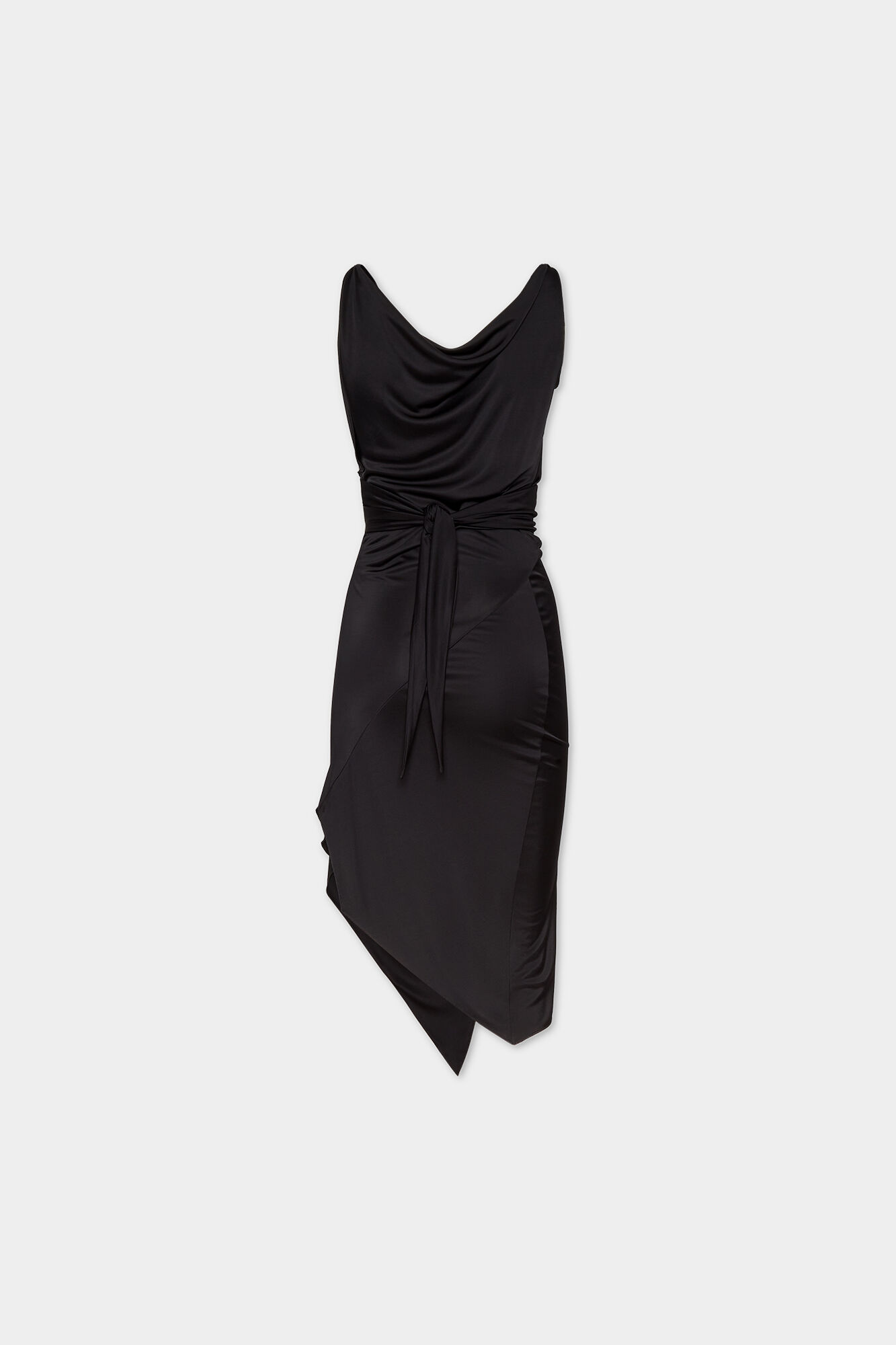 Asymmetrical Jersey Dress