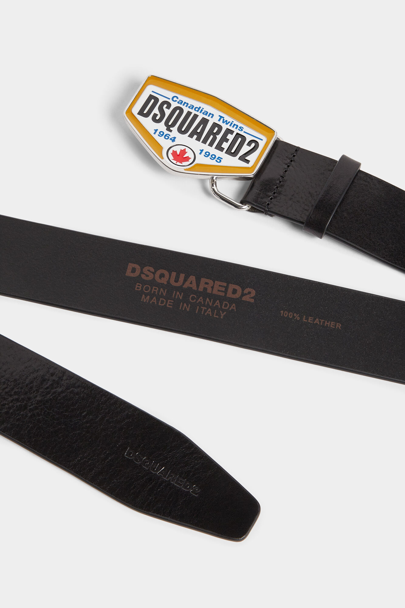 Dsquared2 Logo Plaque Belt