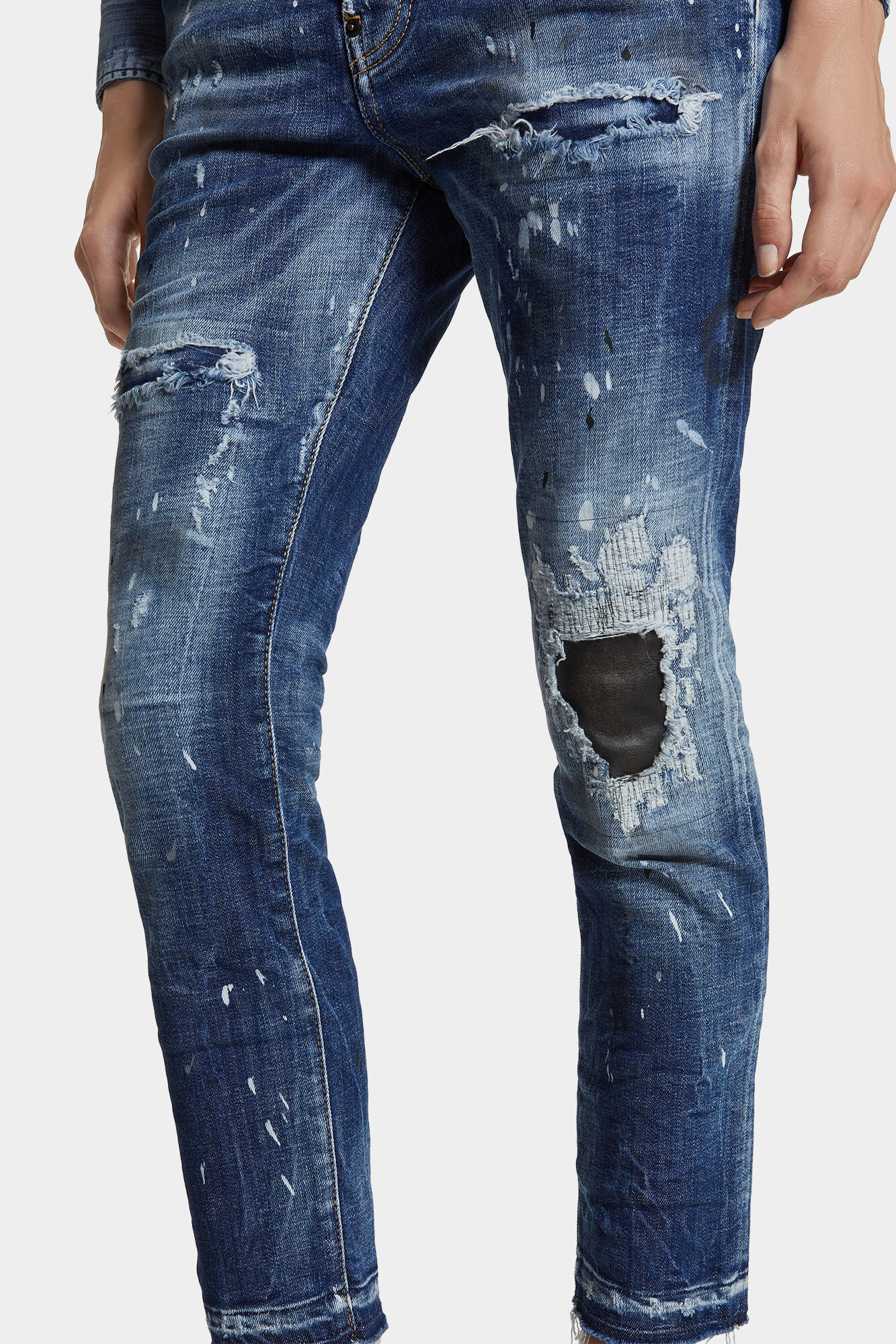 Medium Ripped Wash Cool Girl Jeans