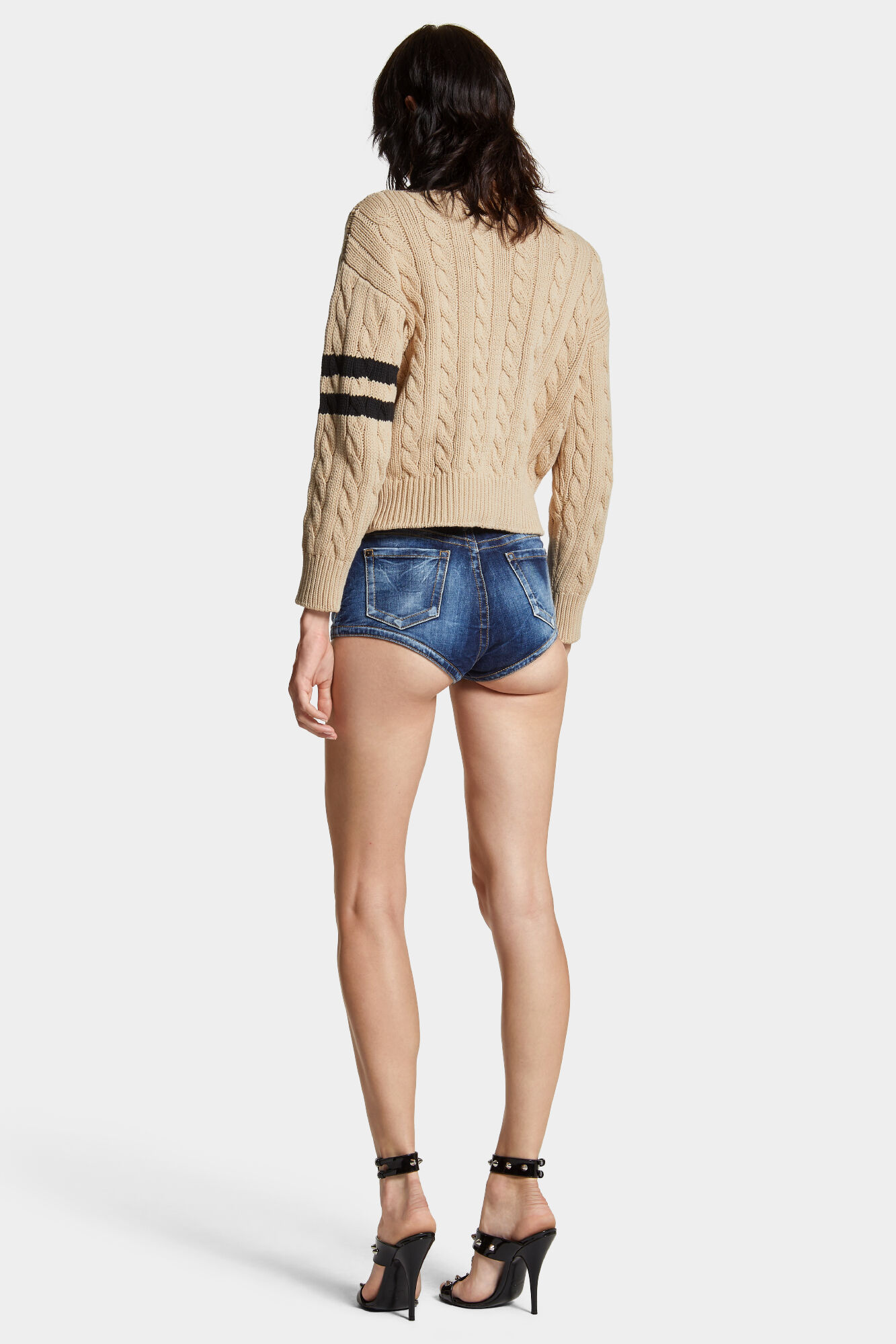 Medium Wash Hot Pant