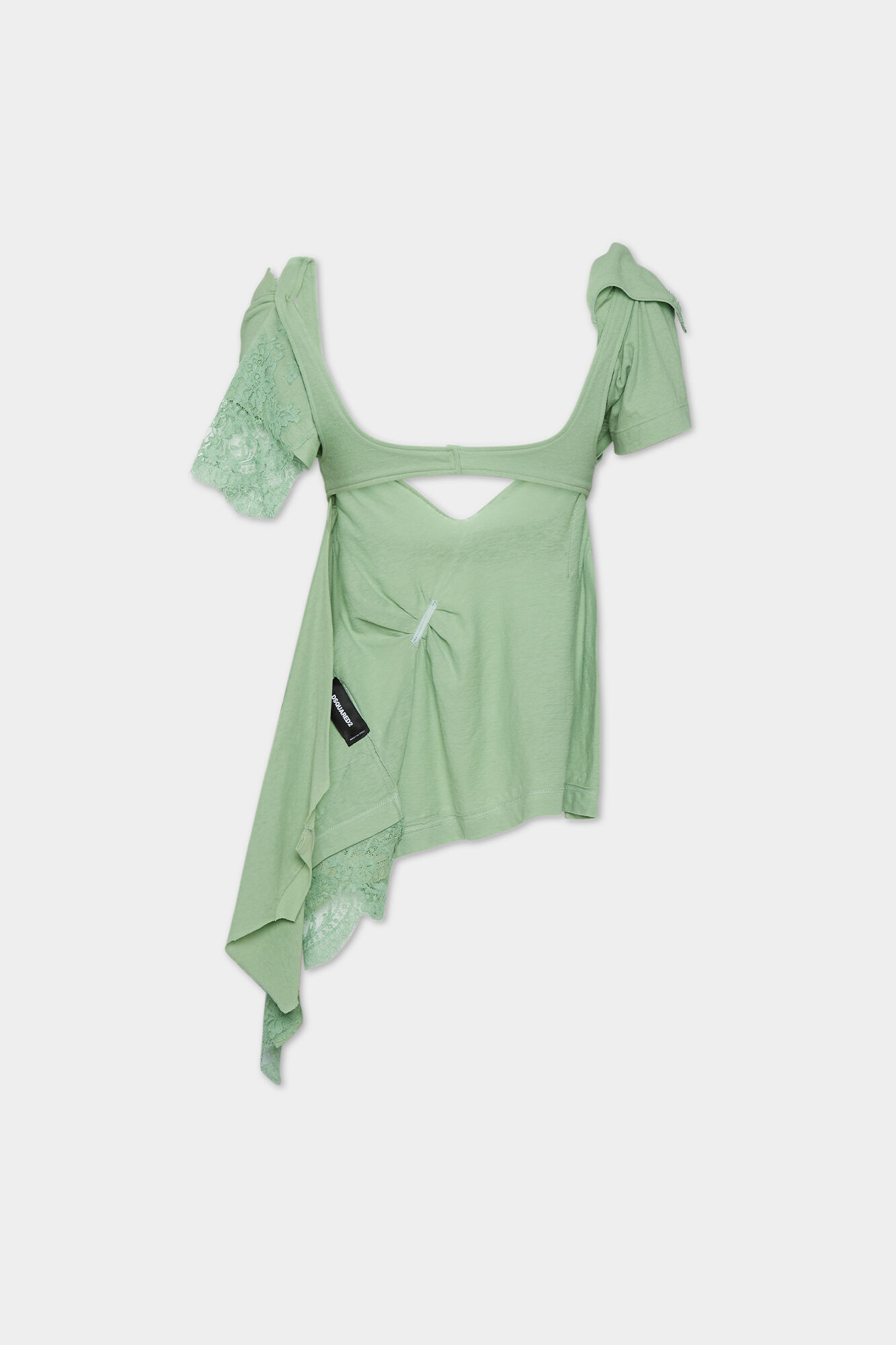 Dyed Jersey Deconstructed Top