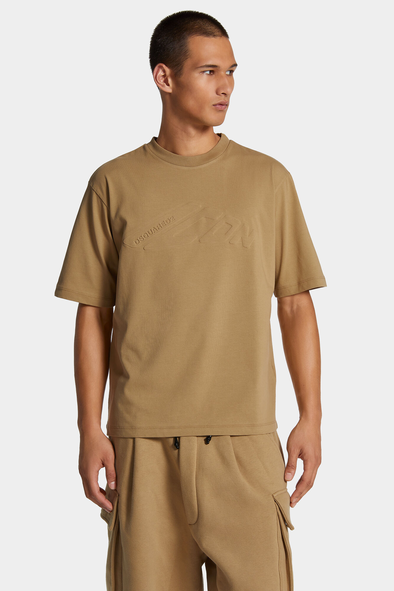 Icon New Generation Loose Fit Embossed T-Shirt