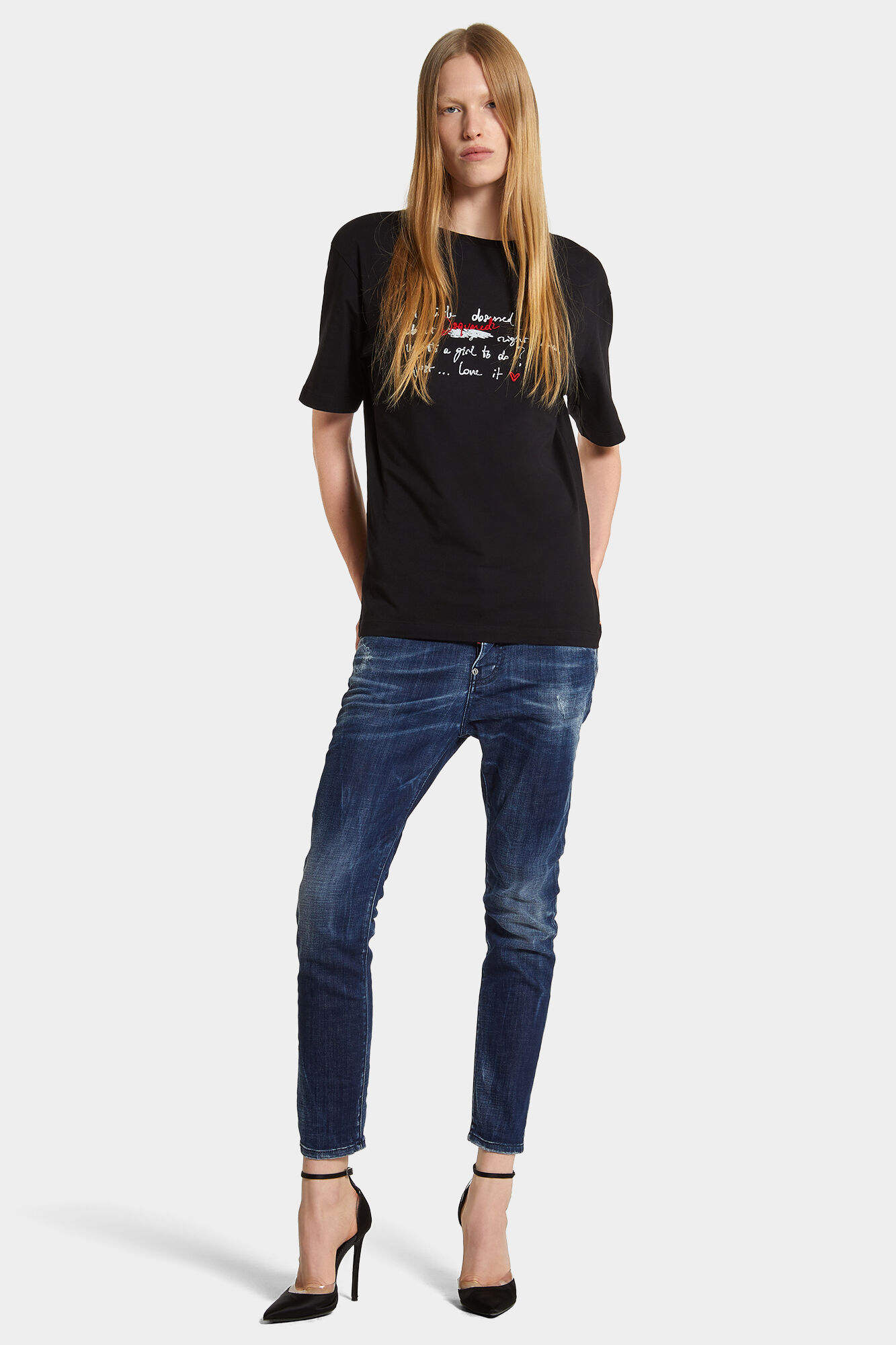 Wash Breezy Fit Doodle T-Shirt