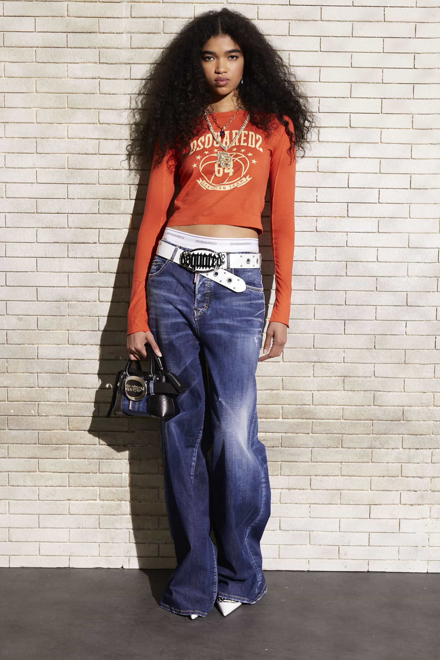 Gothic Dsquared2 Plaque Belt