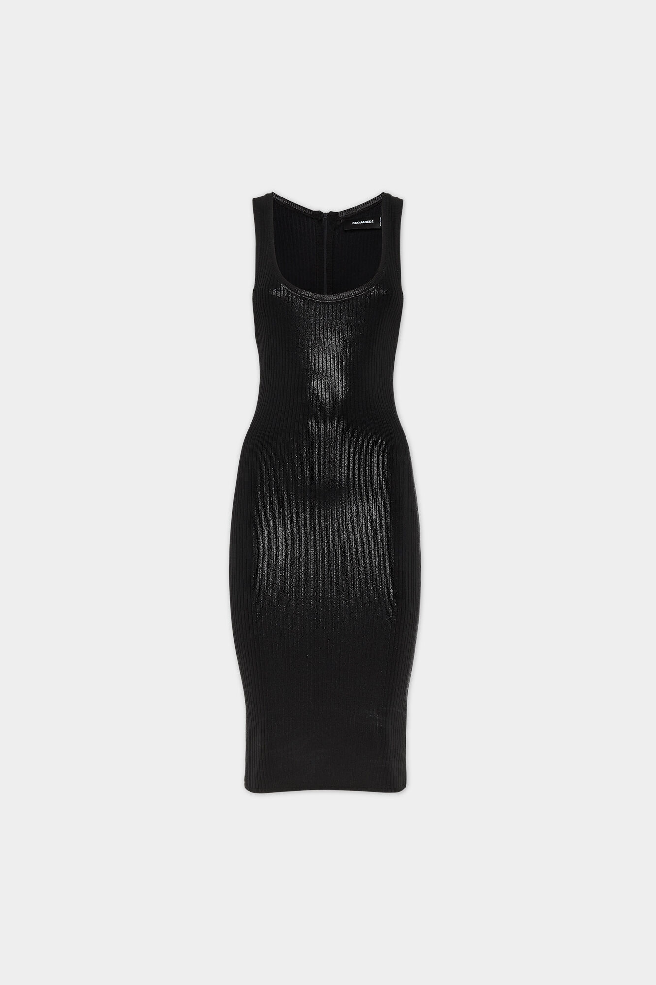 Shimmer Knit Midi Dress