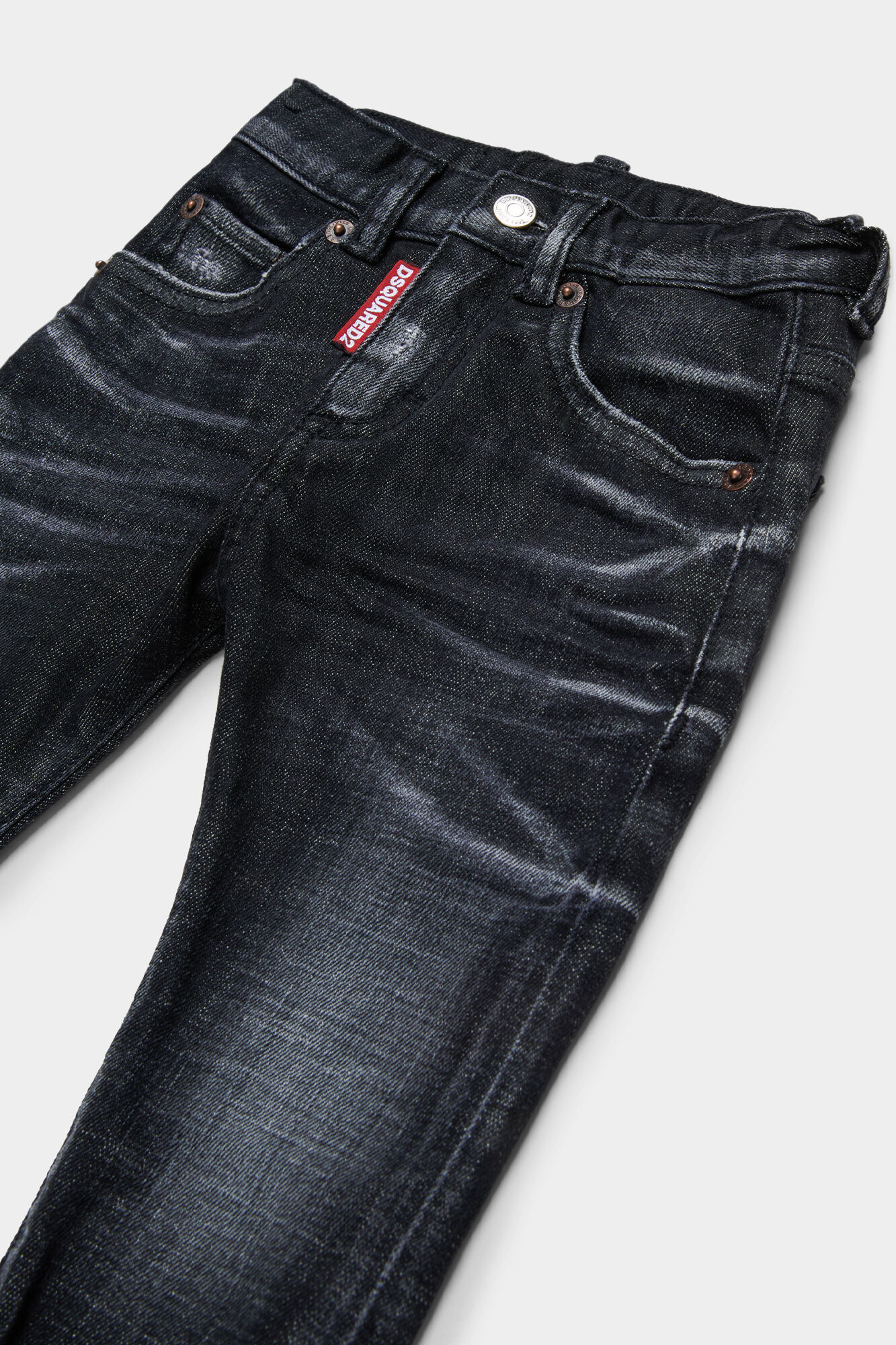 D2Kids Newborn Easy Black Wash Jeans