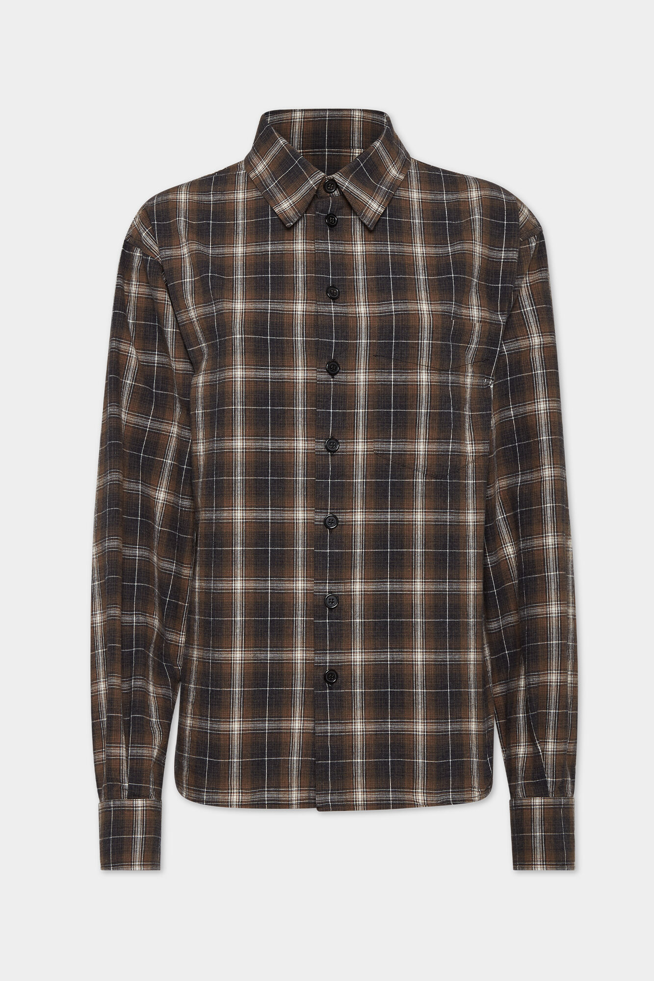 Boxy Checked Shirt