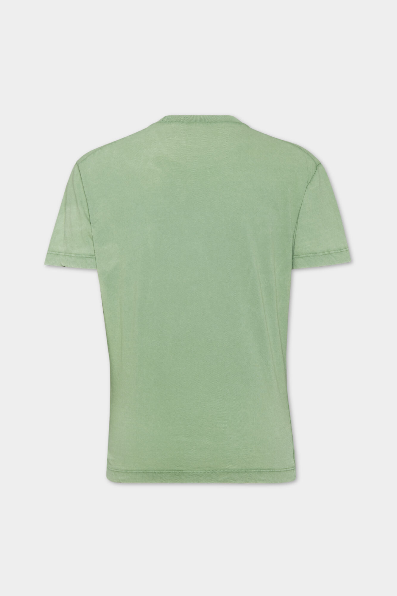 White Fade Just Right Fit Handwritten Logo T-Shirt