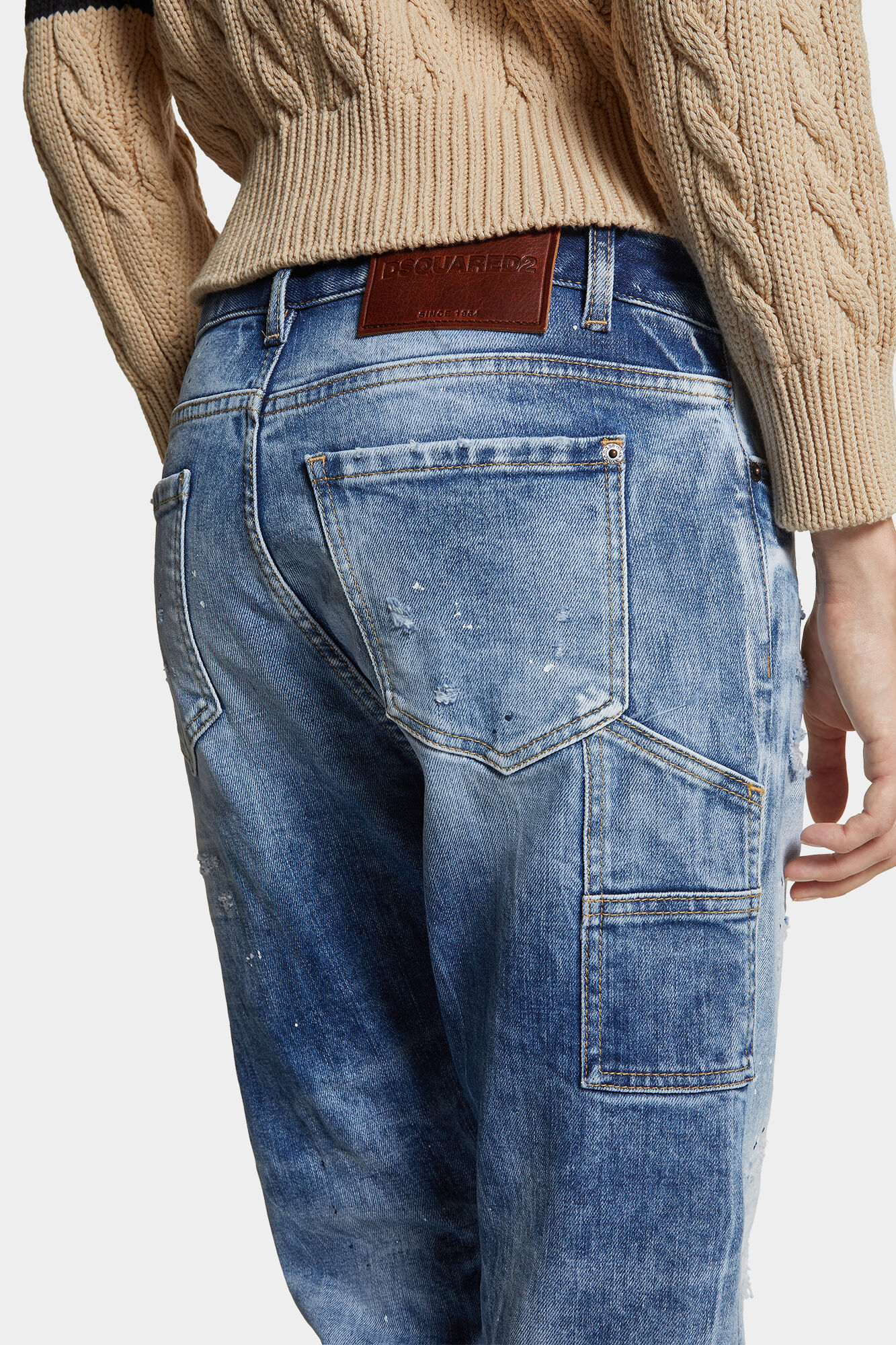 Light Scarface Wash Baby Carpenter Jeans