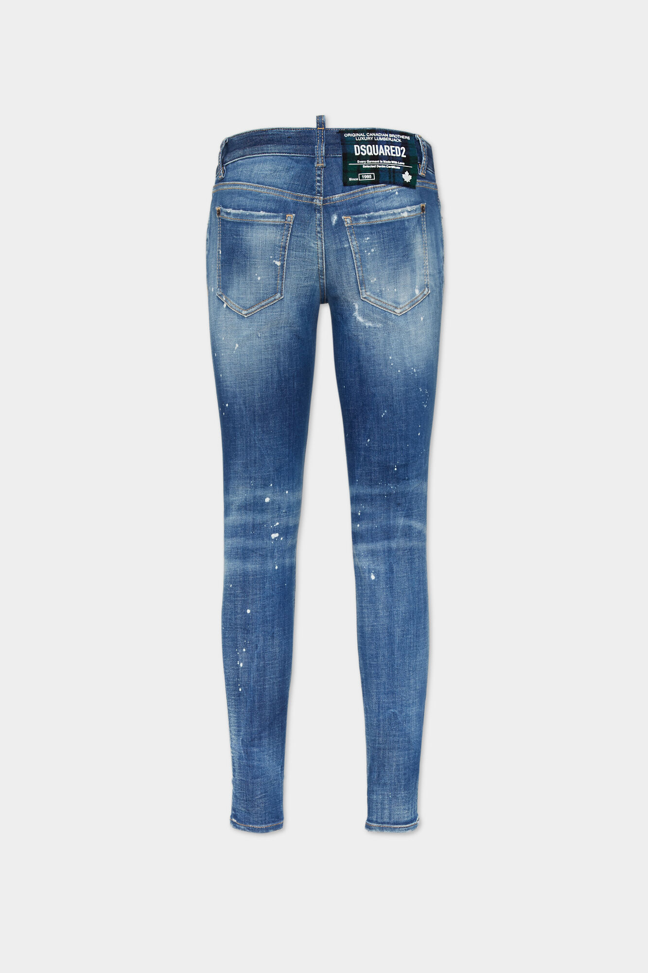 Light Heritage Wash Medium Waist Twiggy Jeans